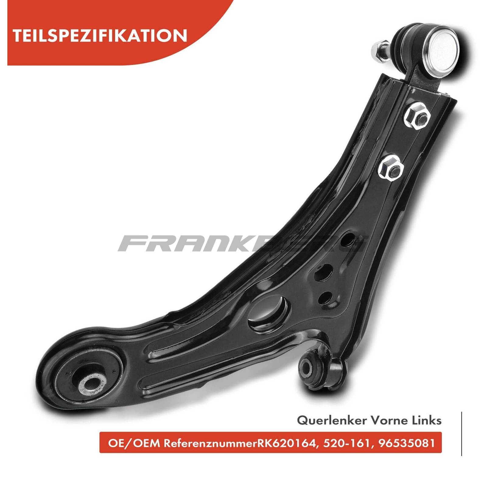 Control/Trailing Arm, wheel suspension