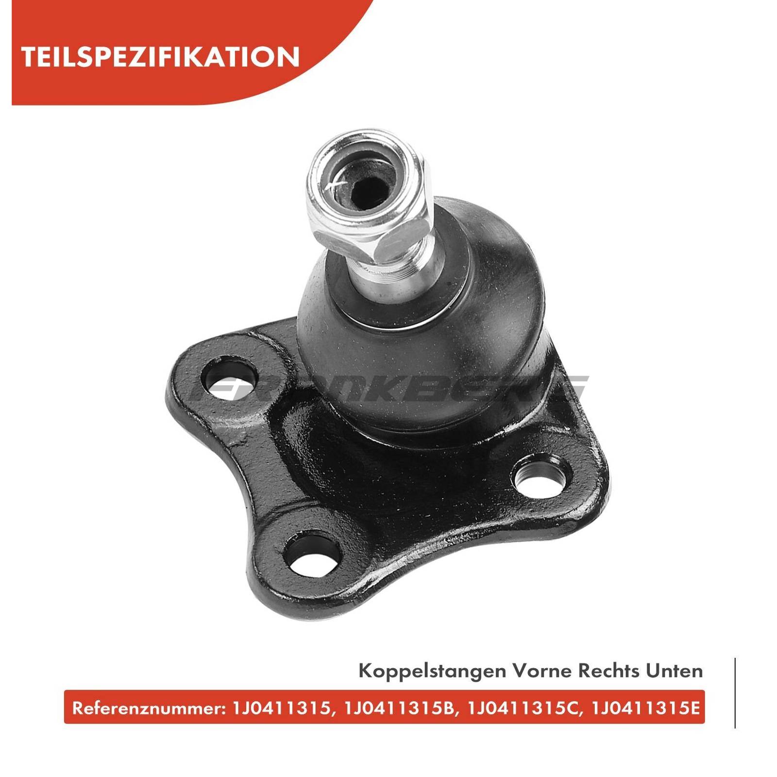 Control/Trailing Arm, wheel suspension