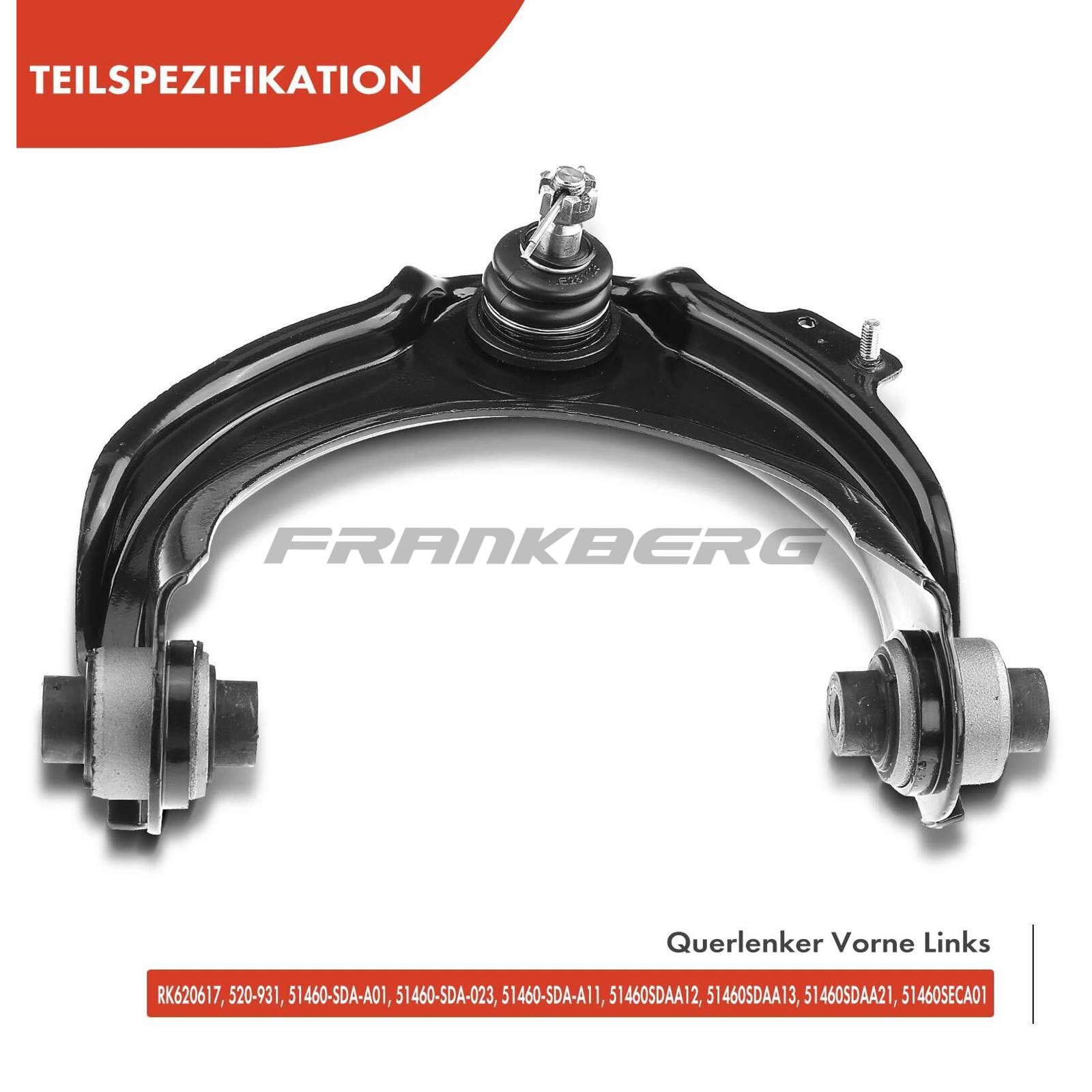 Control/Trailing Arm, wheel suspension
