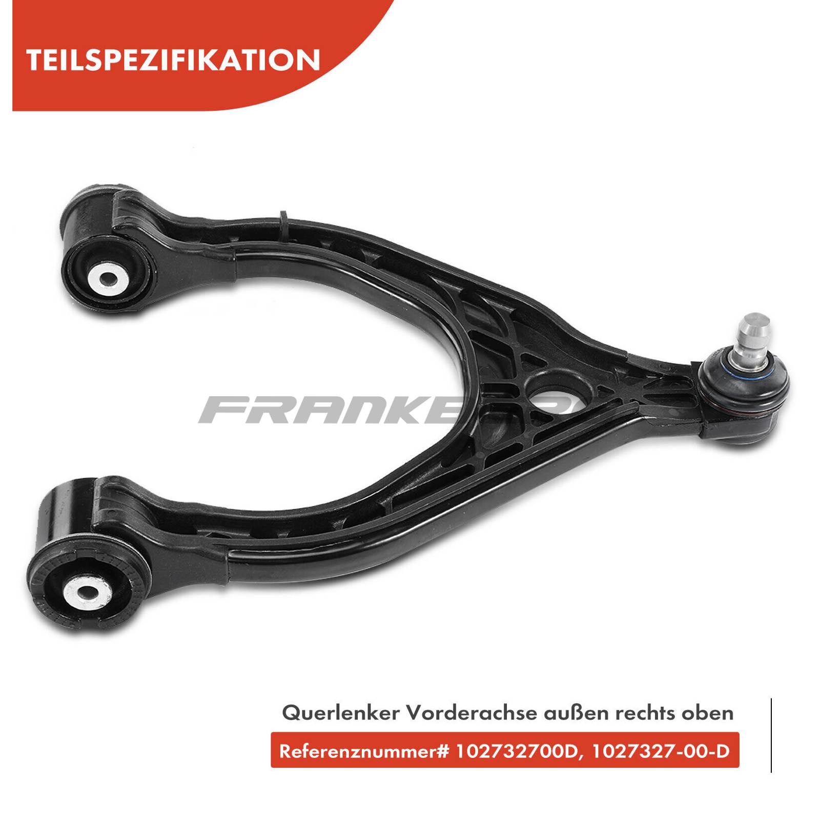 Control/Trailing Arm, wheel suspension