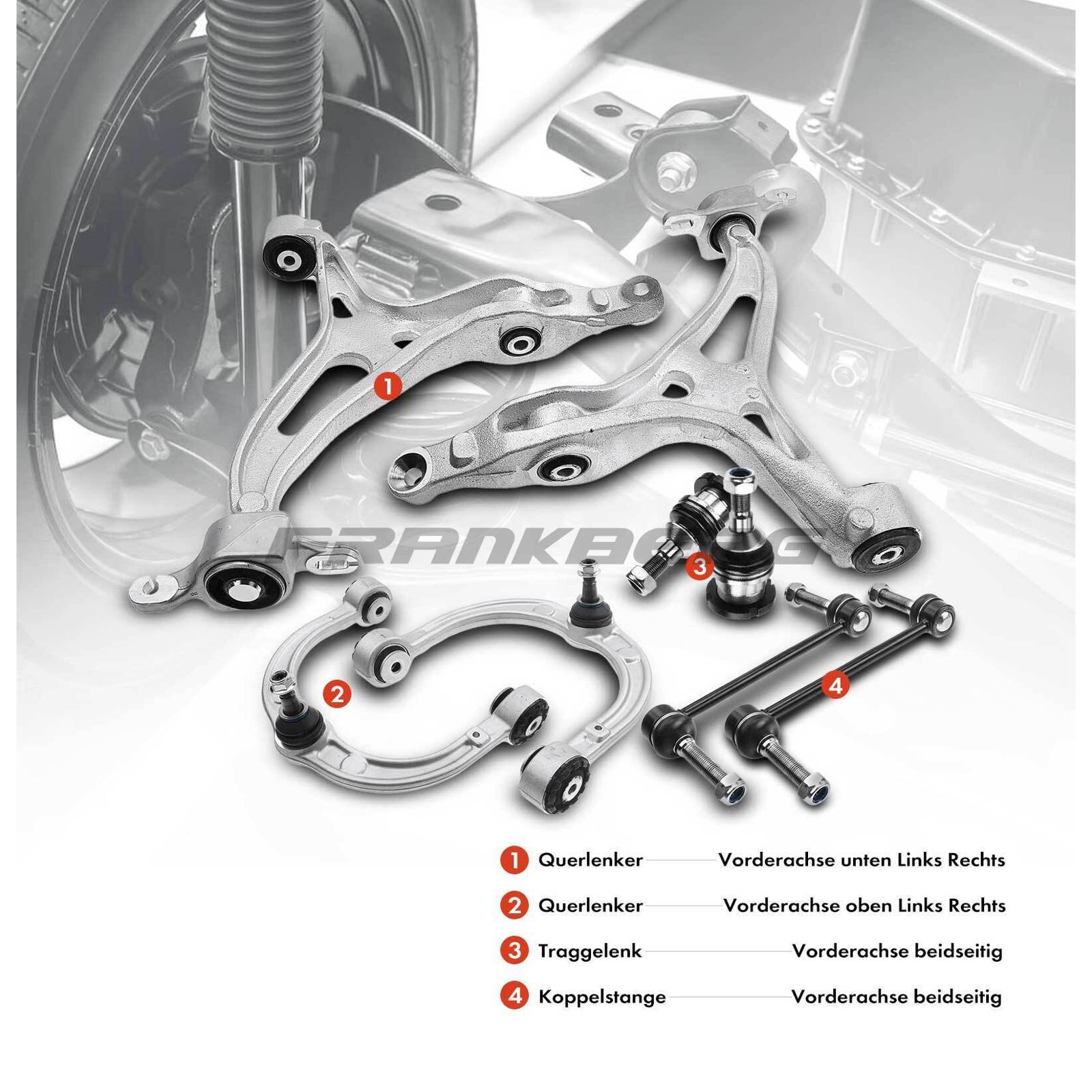 Control/Trailing Arm, wheel suspension (5481FB0006564)