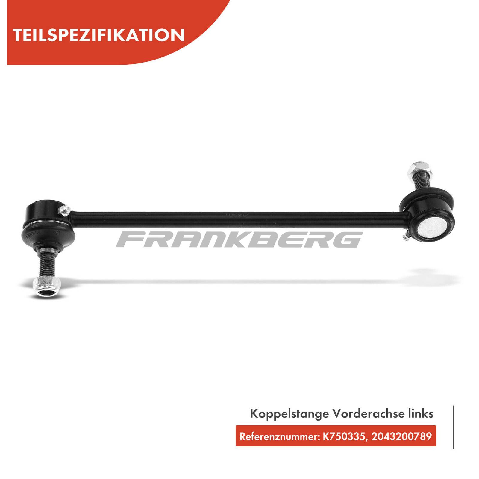 Bushing, stabiliser coupling rod