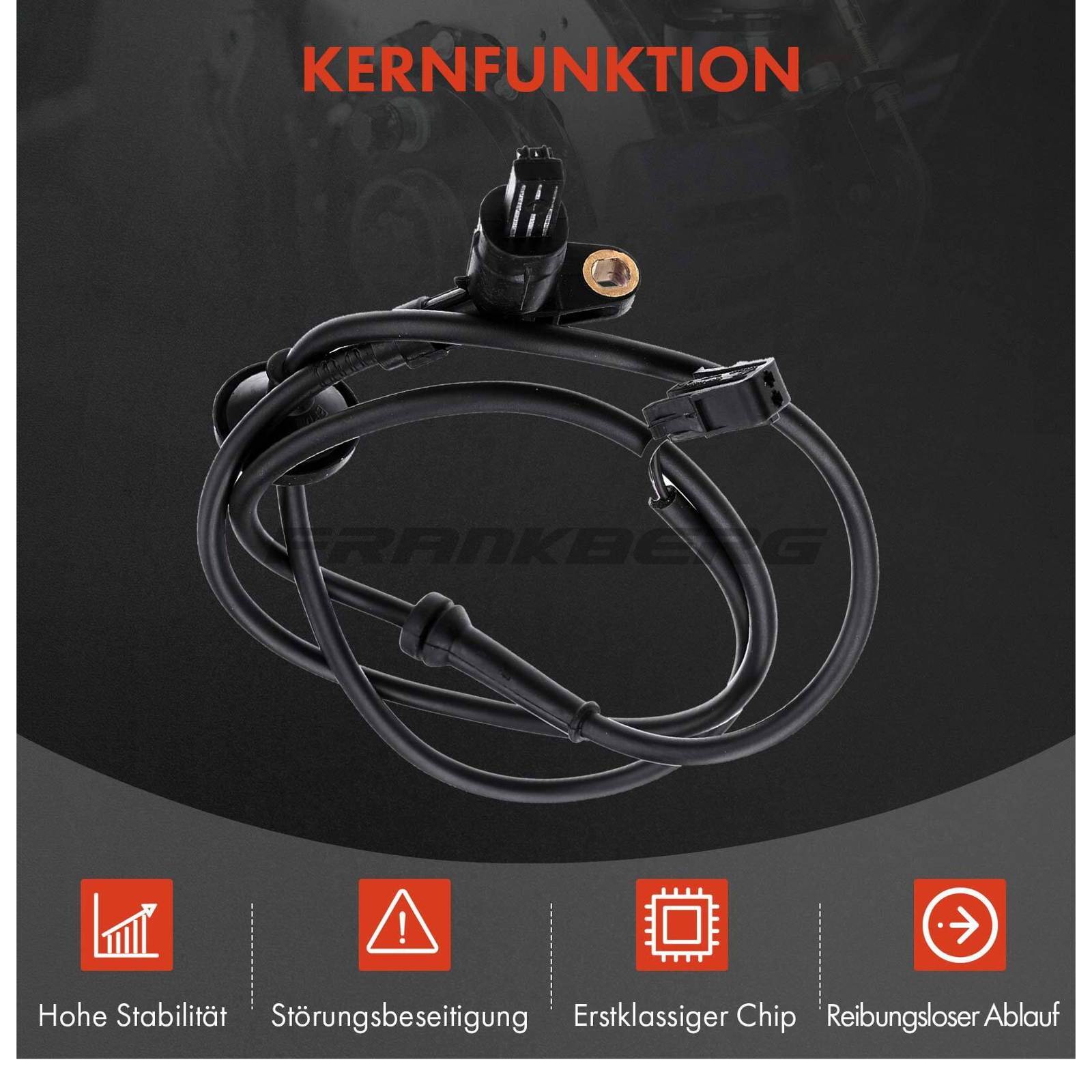 Sensor, wheel speed