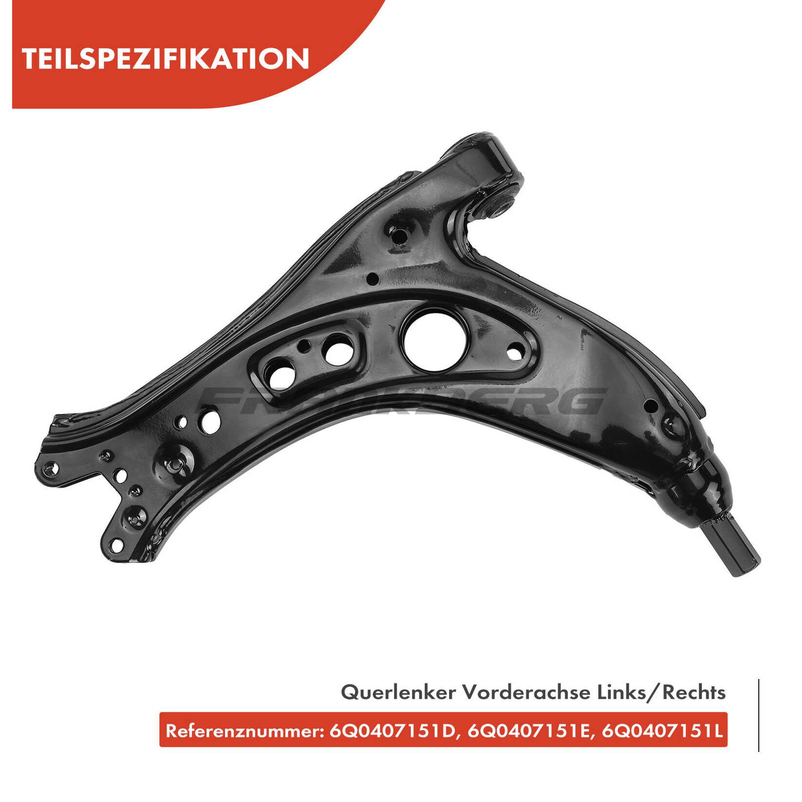 Control/Trailing Arm, wheel suspension