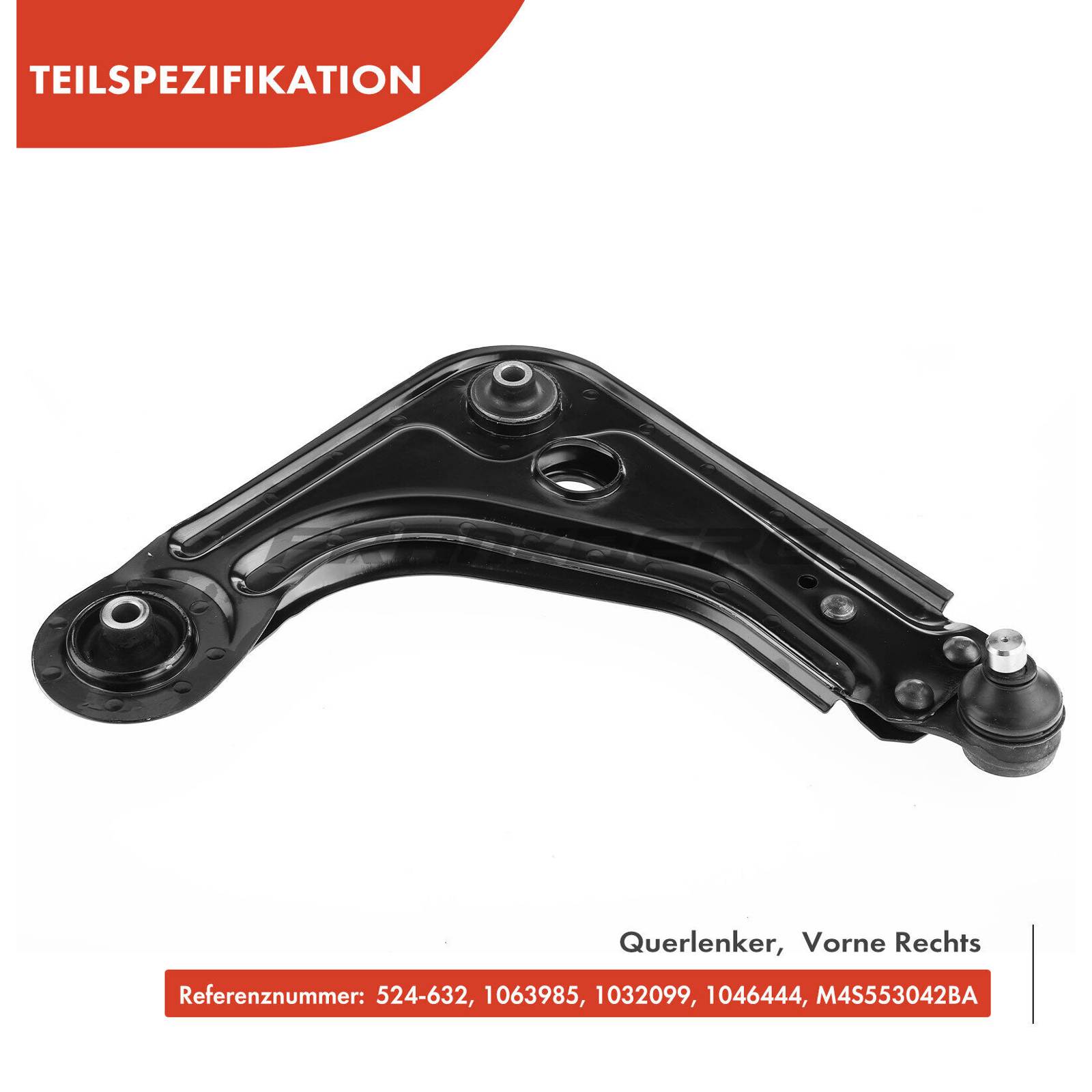 Control/Trailing Arm, wheel suspension (5481FB0006605)
