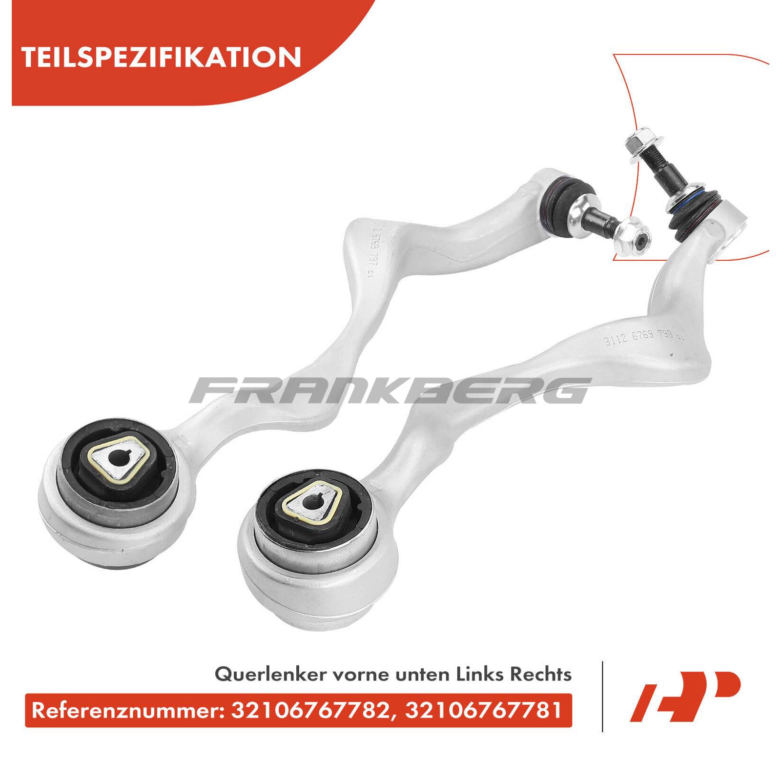 Control/Trailing Arm, wheel suspension