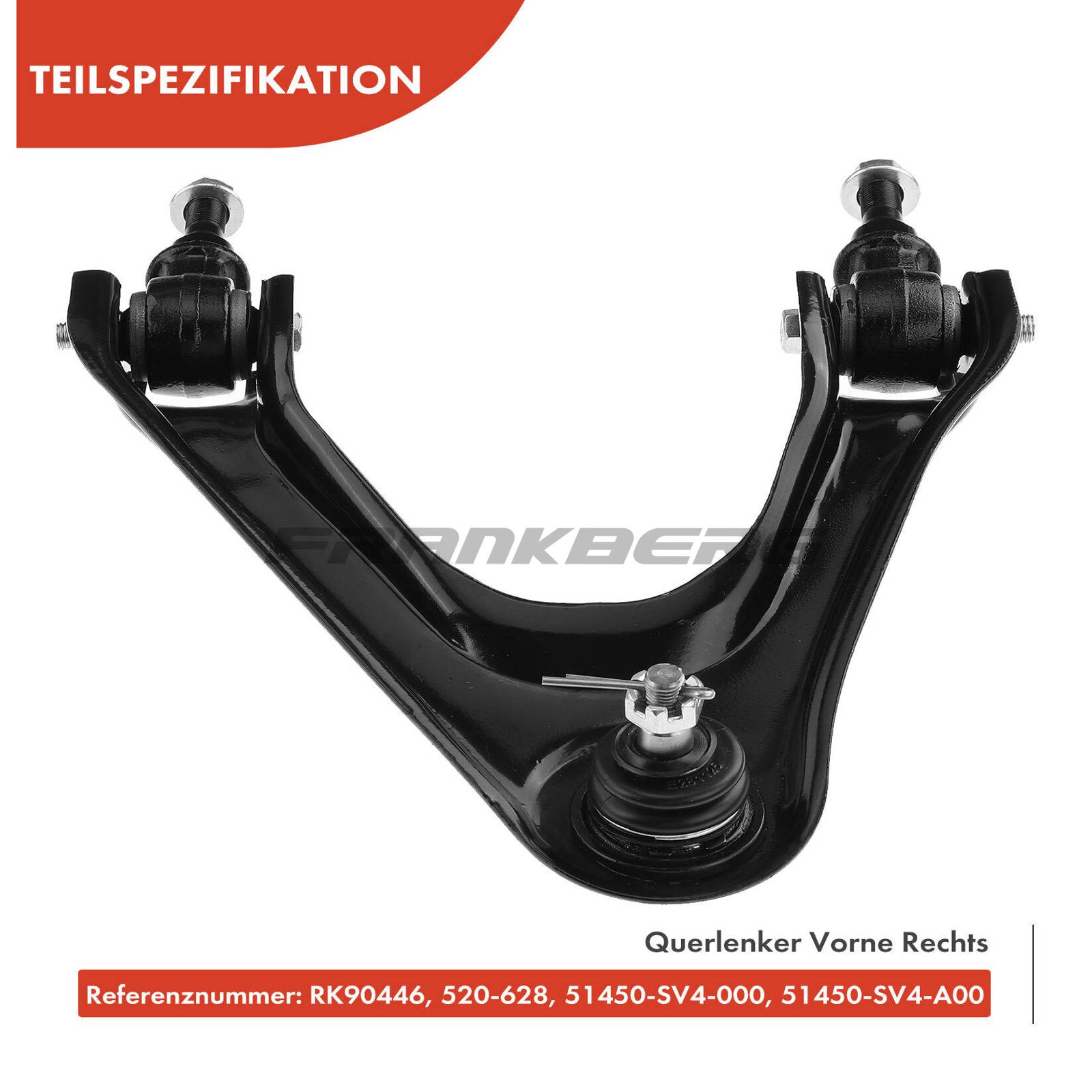 Control/Trailing Arm, wheel suspension