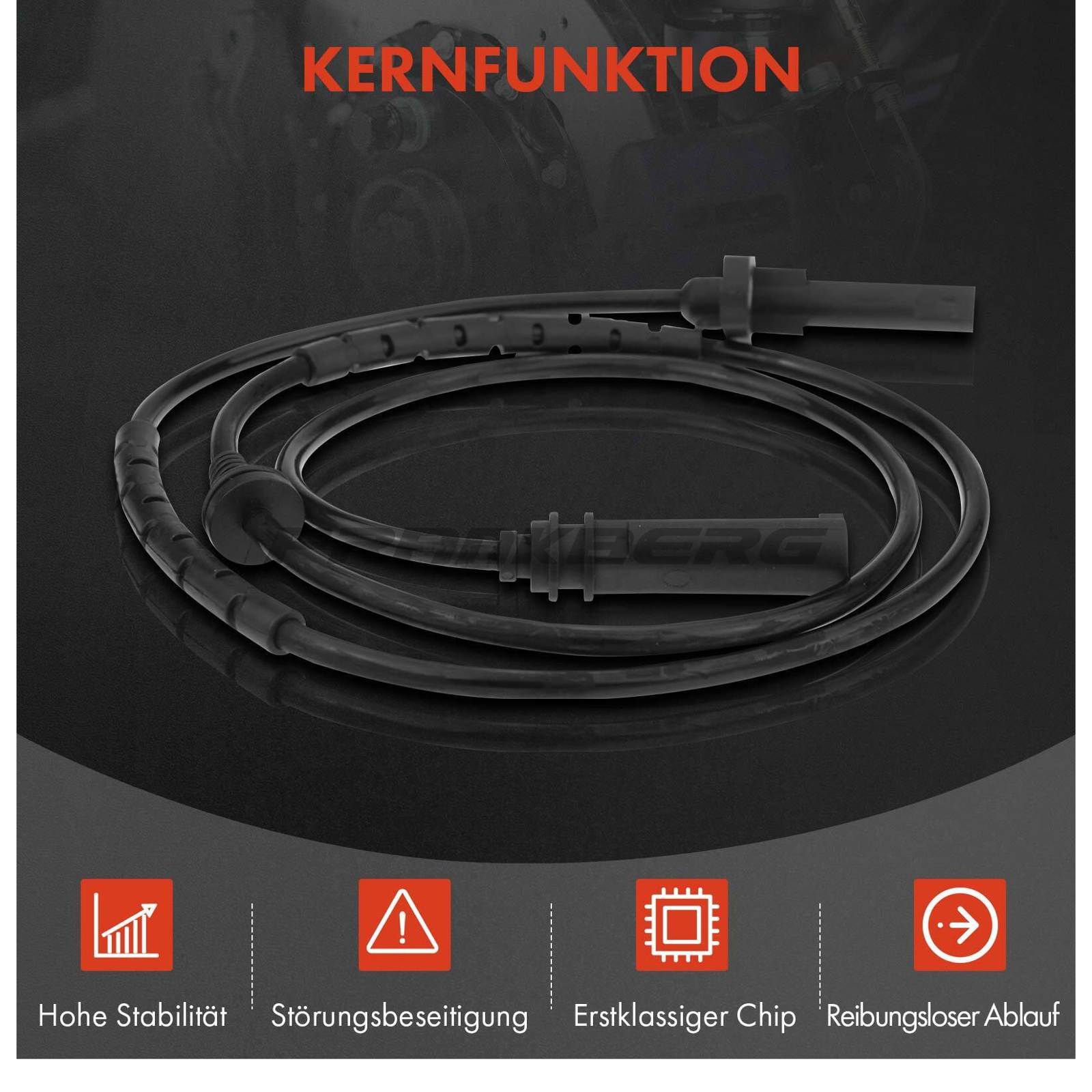 Sensor, wheel speed