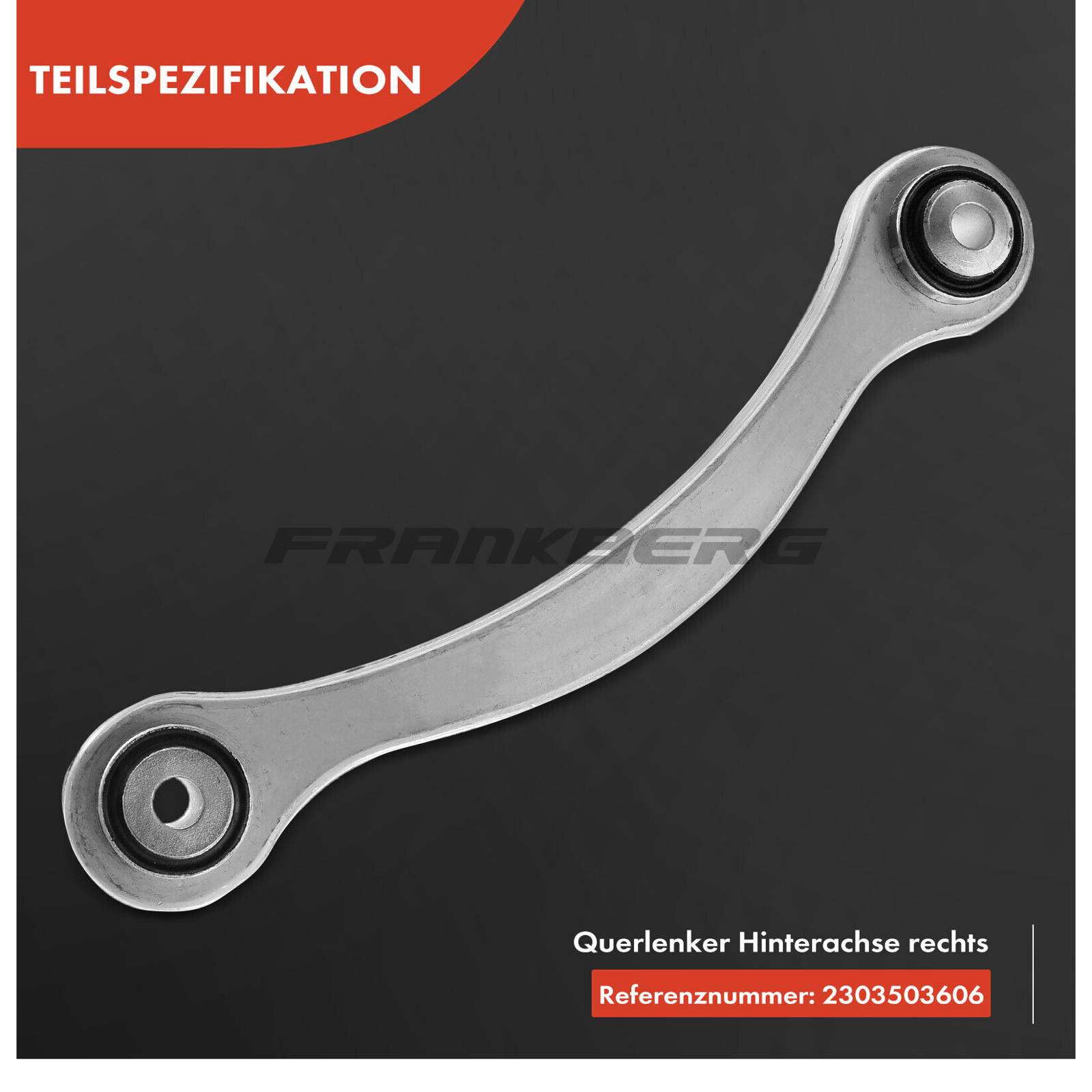 Control/Trailing Arm, wheel suspension