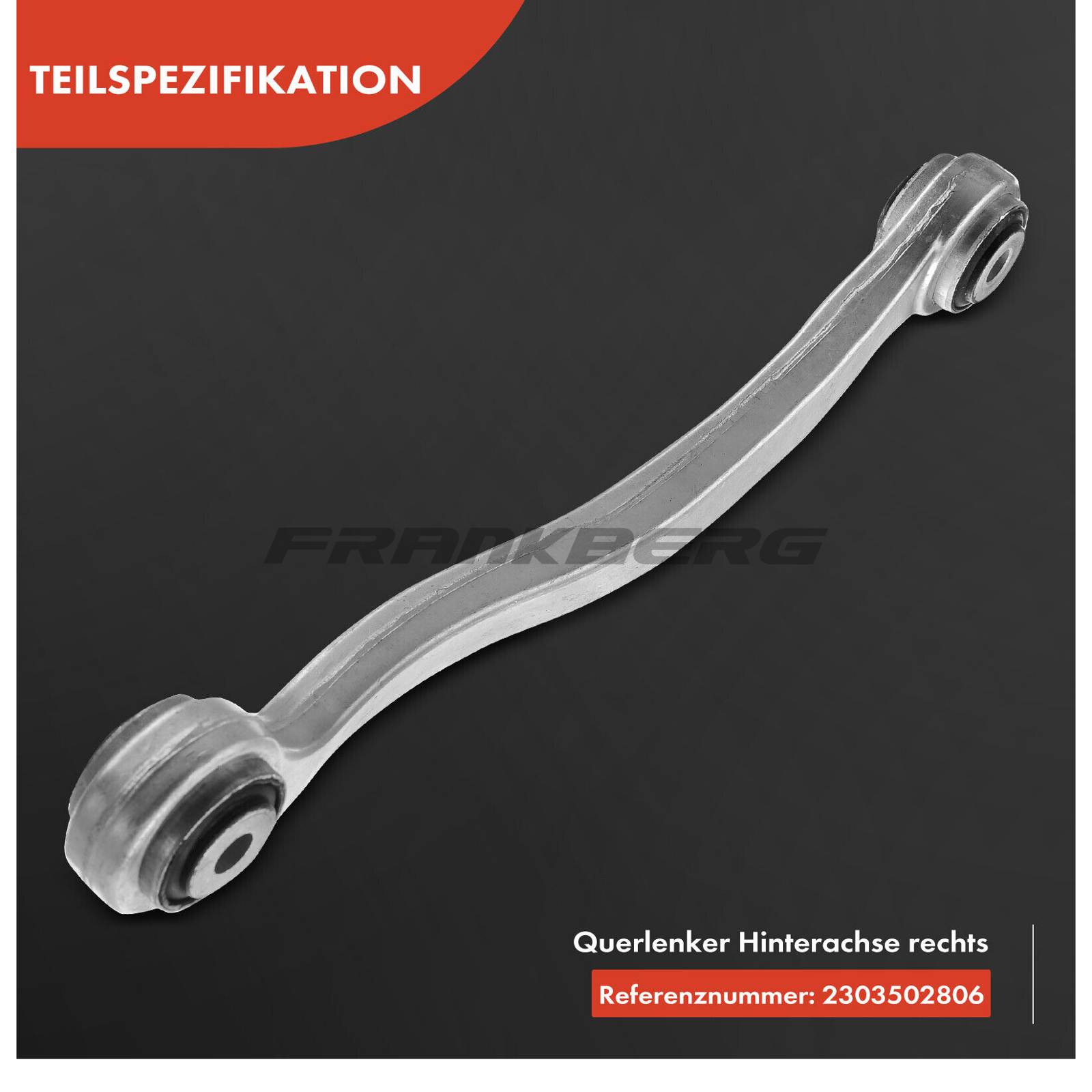 Control/Trailing Arm, wheel suspension