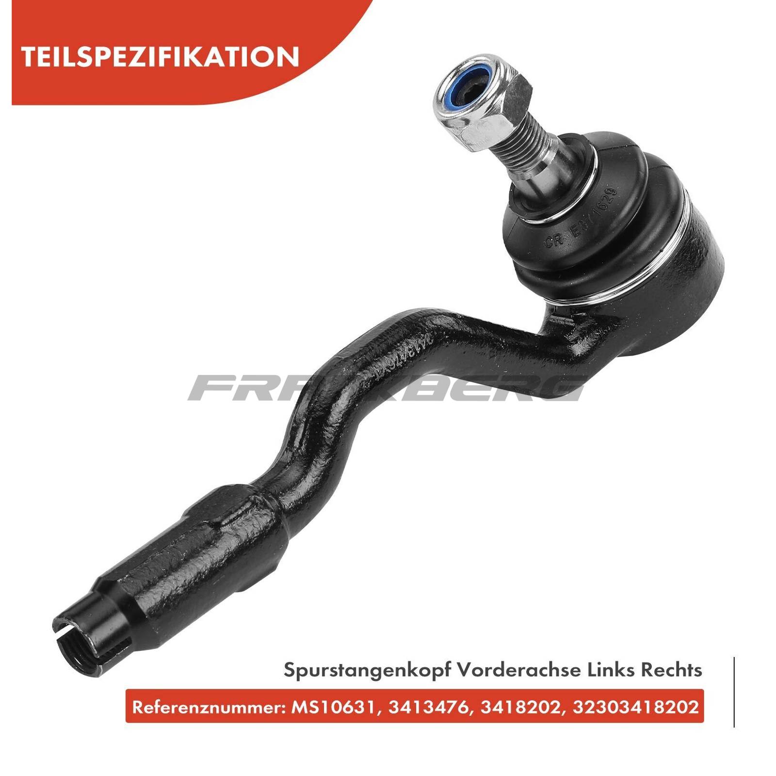 Control/Trailing Arm, wheel suspension
