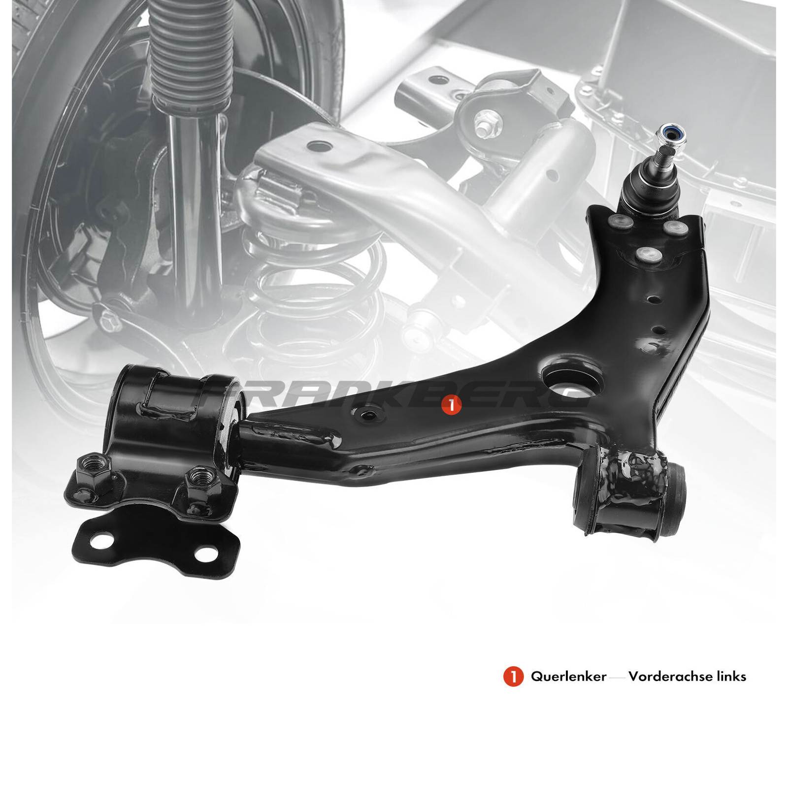 Control/Trailing Arm, wheel suspension (5481FB0006661)