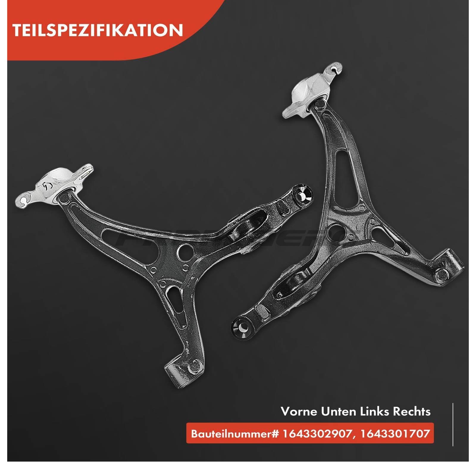 Control/Trailing Arm, wheel suspension