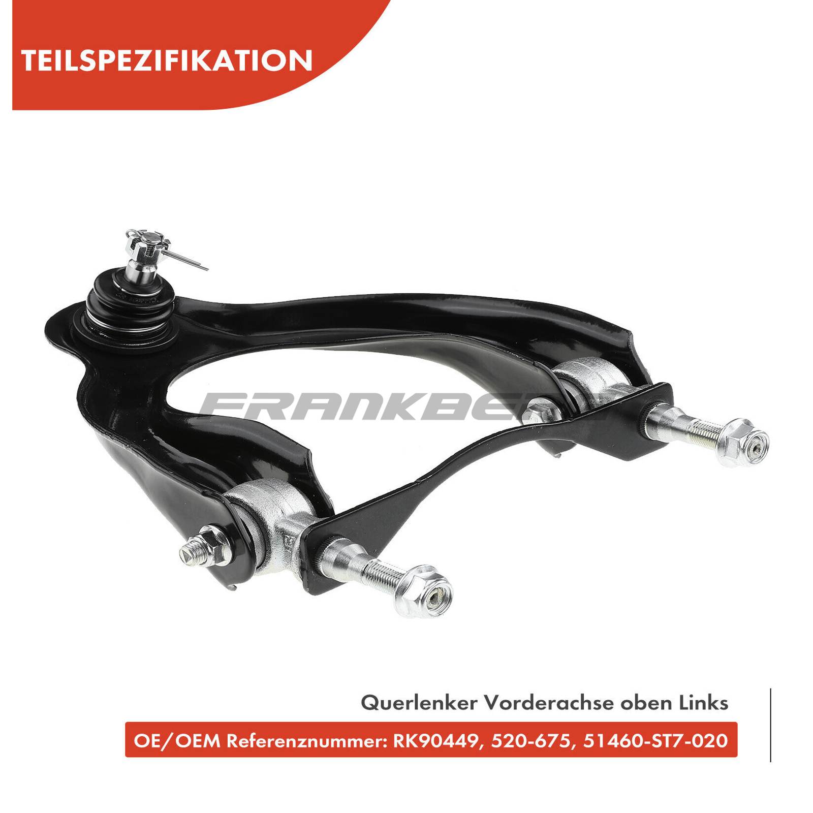 Control/Trailing Arm, wheel suspension