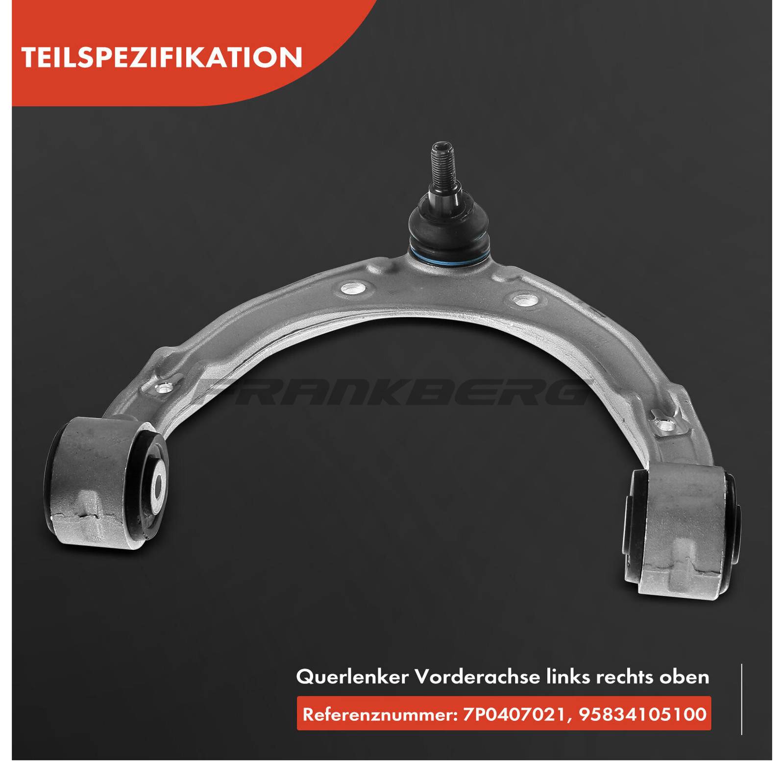 Control/Trailing Arm, wheel suspension