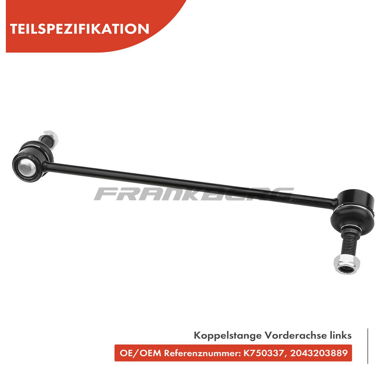 Control/Trailing Arm, wheel suspension