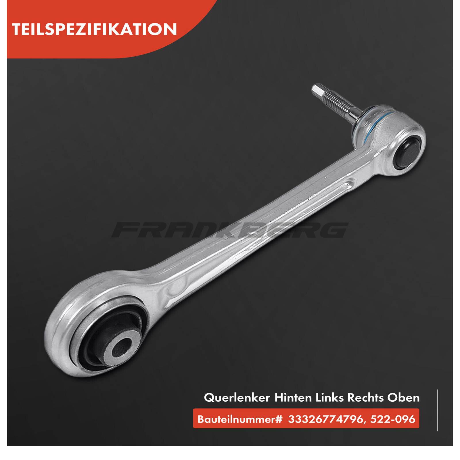 Control/Trailing Arm, wheel suspension