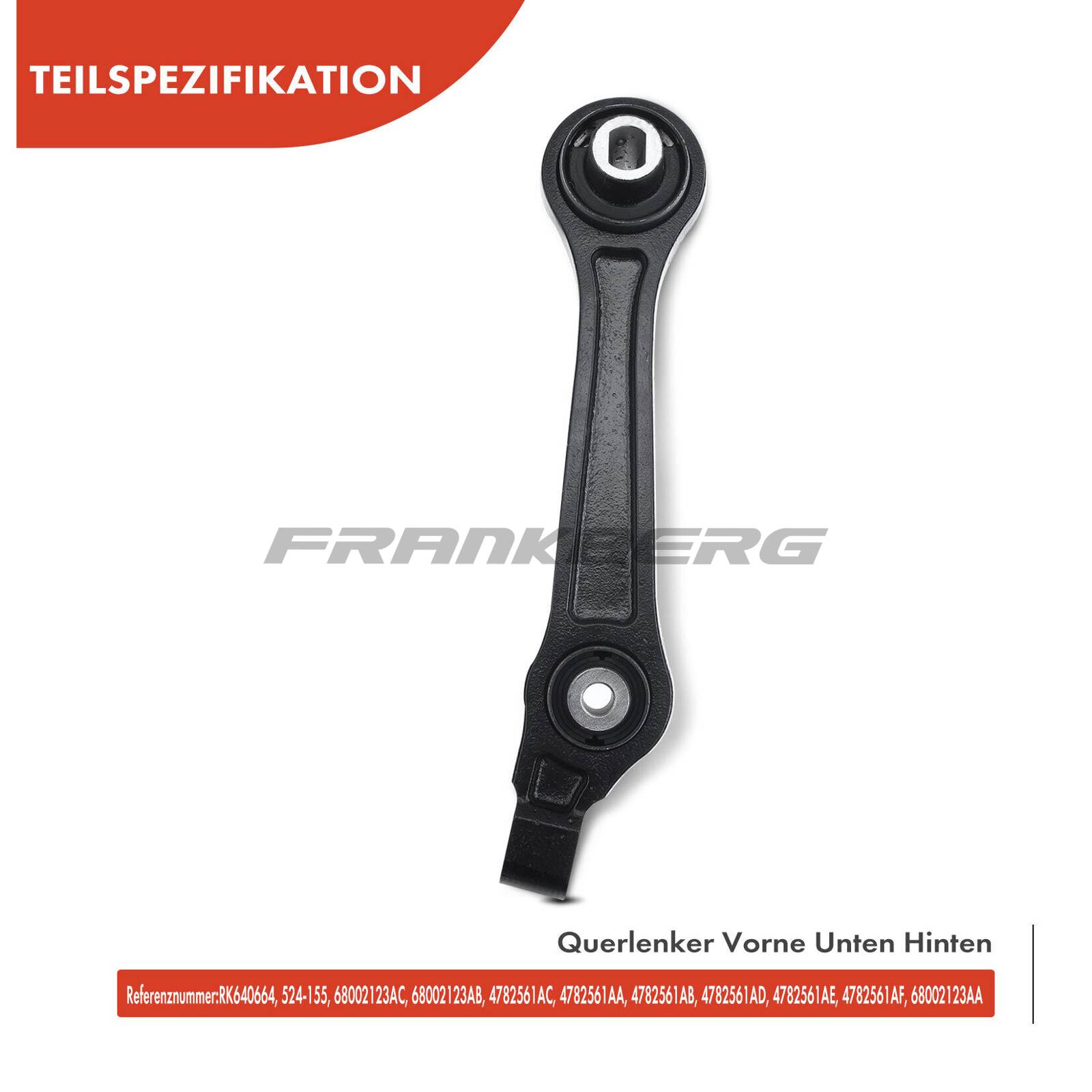 Control/Trailing Arm, wheel suspension