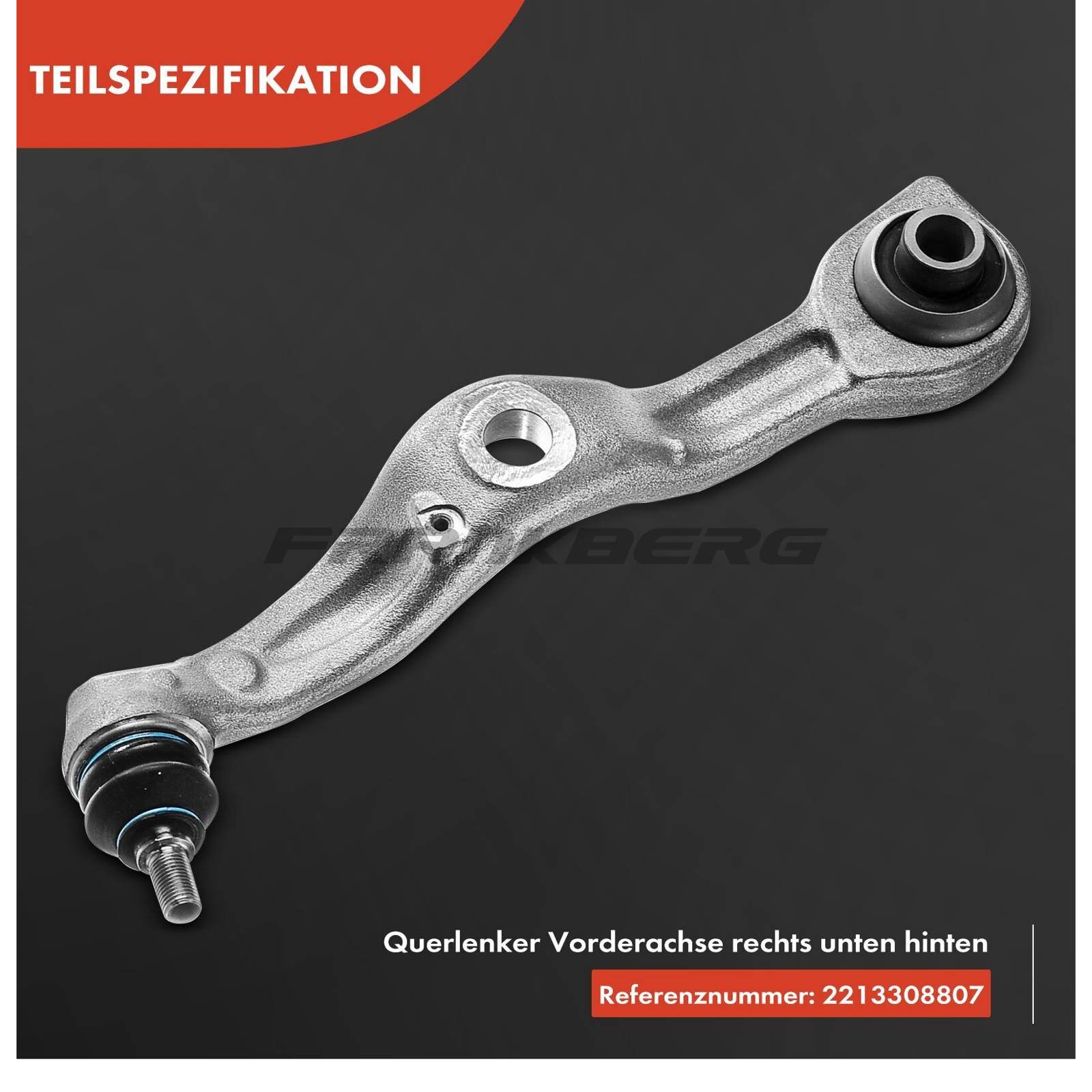 Control/Trailing Arm, wheel suspension