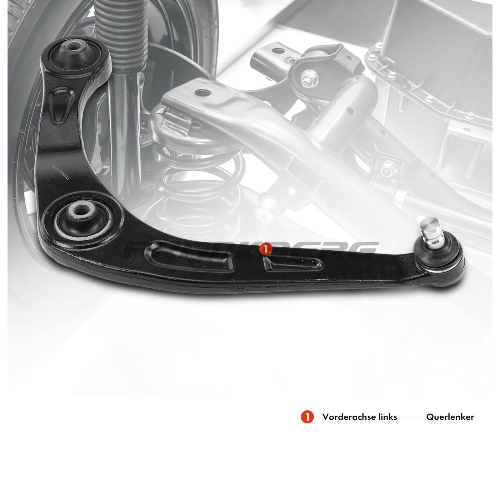 Control/Trailing Arm, wheel suspension