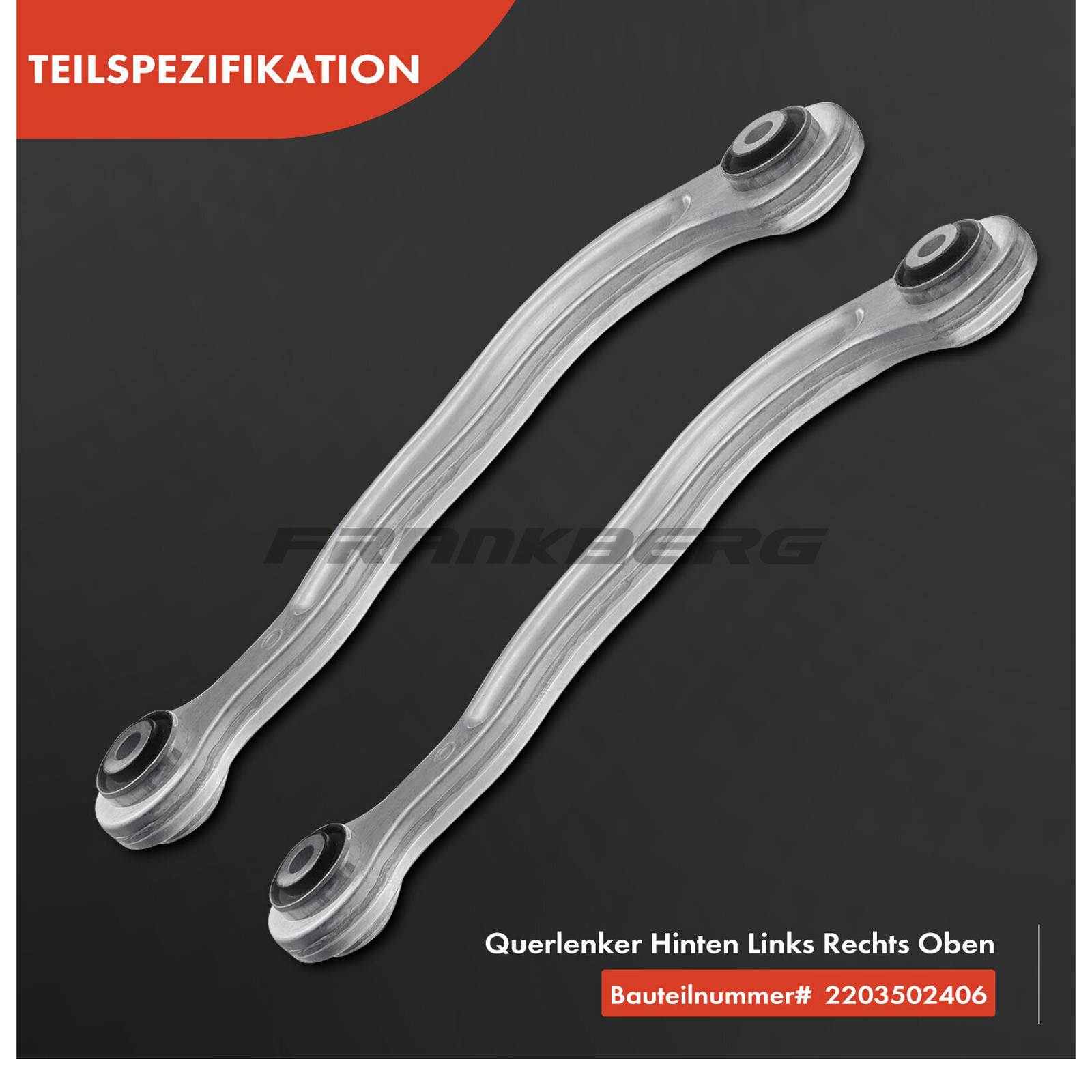 Control/Trailing Arm, wheel suspension
