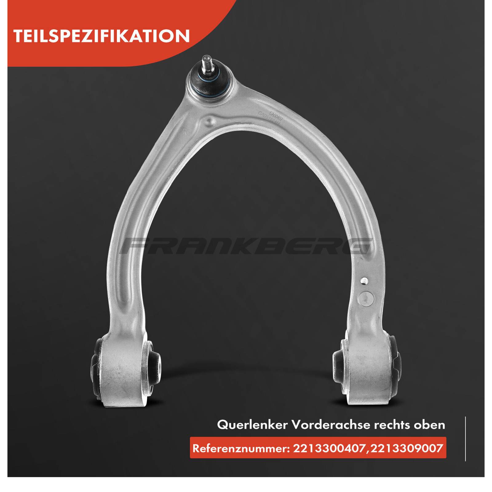 Control/Trailing Arm, wheel suspension