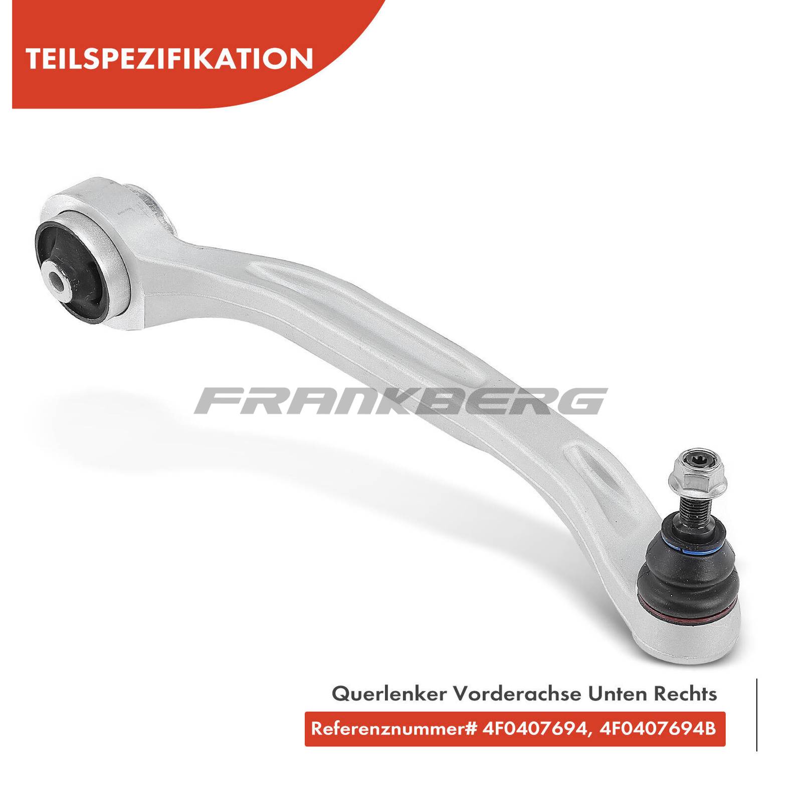 Control/Trailing Arm, wheel suspension