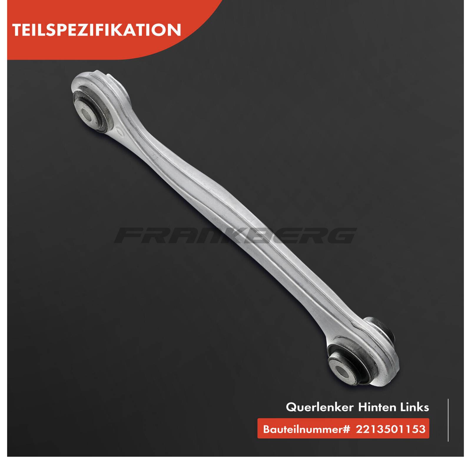 Control/Trailing Arm, wheel suspension