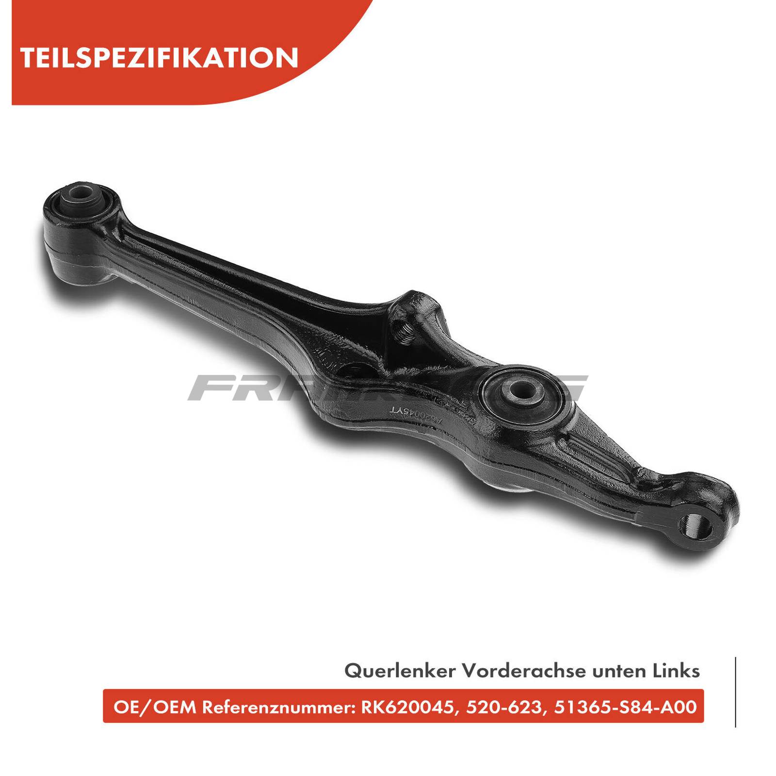 Control/Trailing Arm, wheel suspension