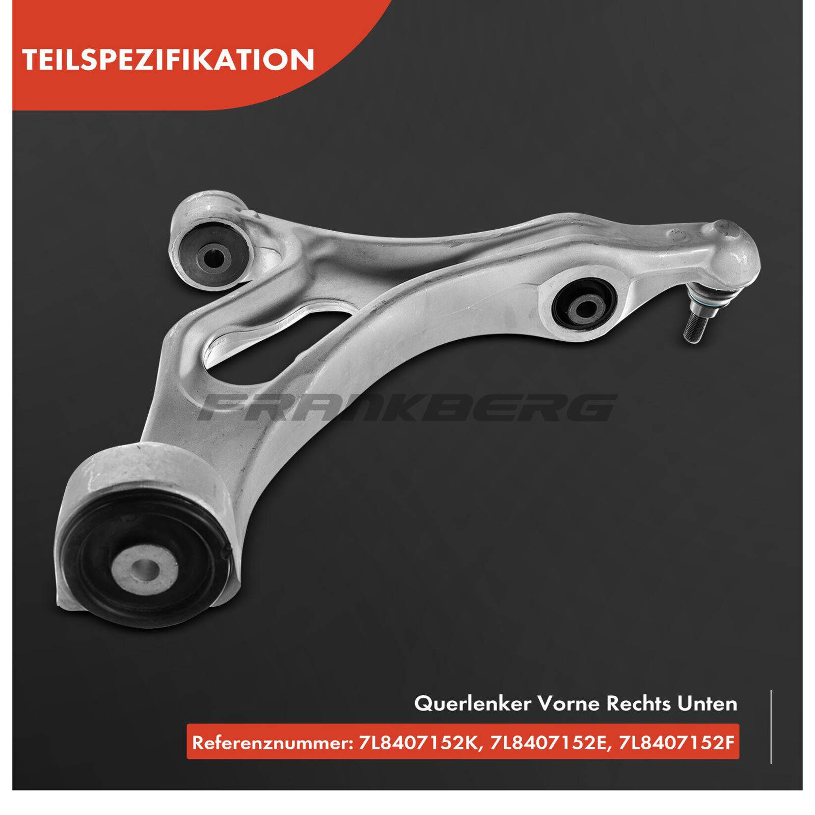 Control/Trailing Arm, wheel suspension