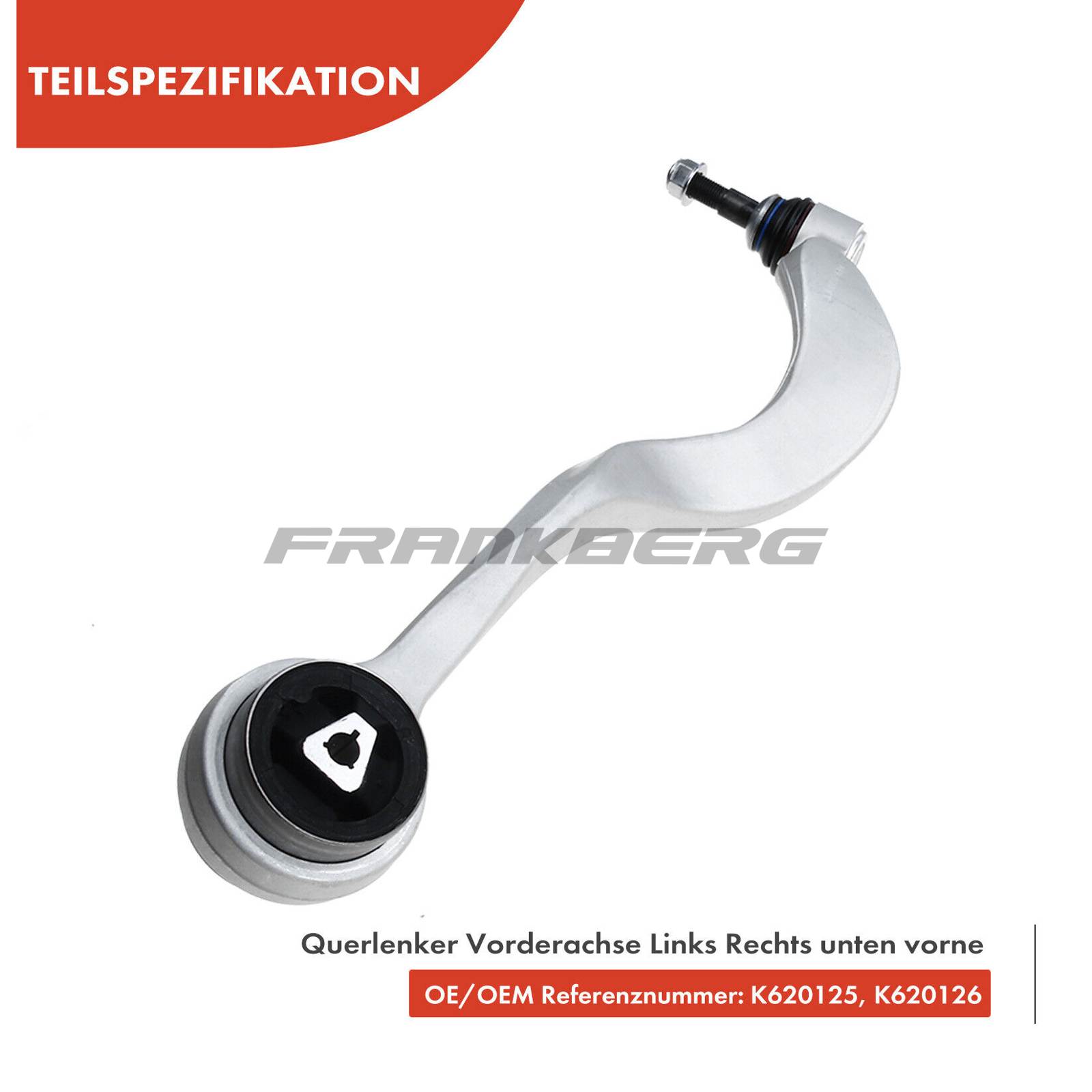 Control/Trailing Arm, wheel suspension
