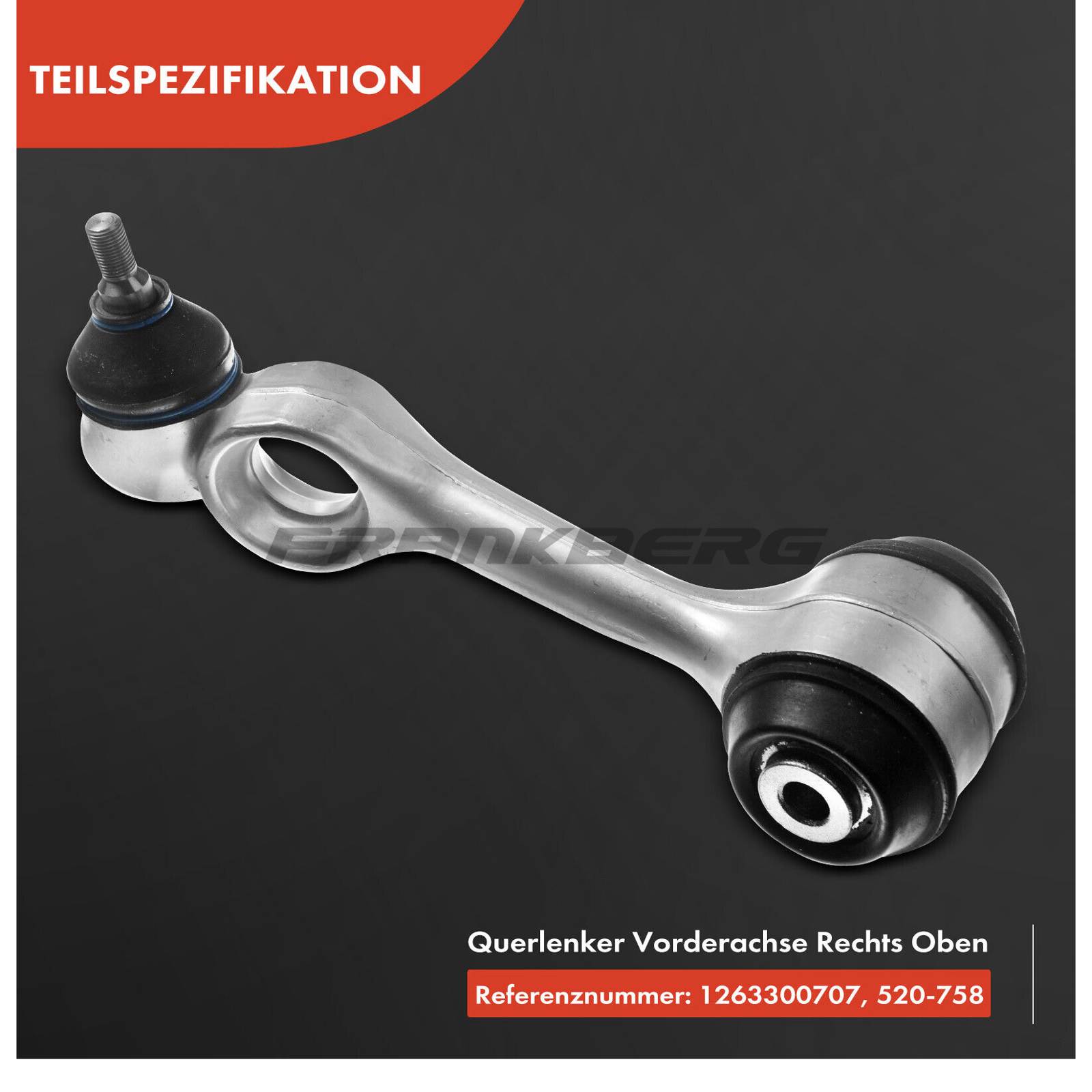 Control/Trailing Arm, wheel suspension