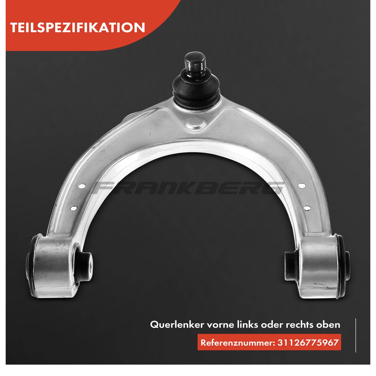 Control/Trailing Arm, wheel suspension