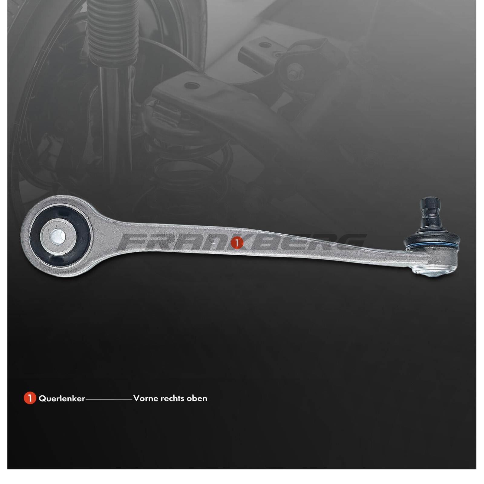 Control/Trailing Arm, wheel suspension