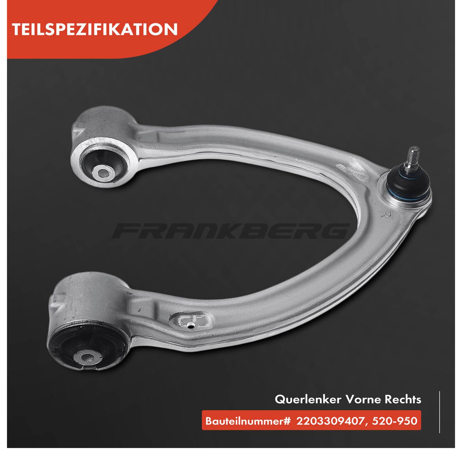 Control/Trailing Arm, wheel suspension