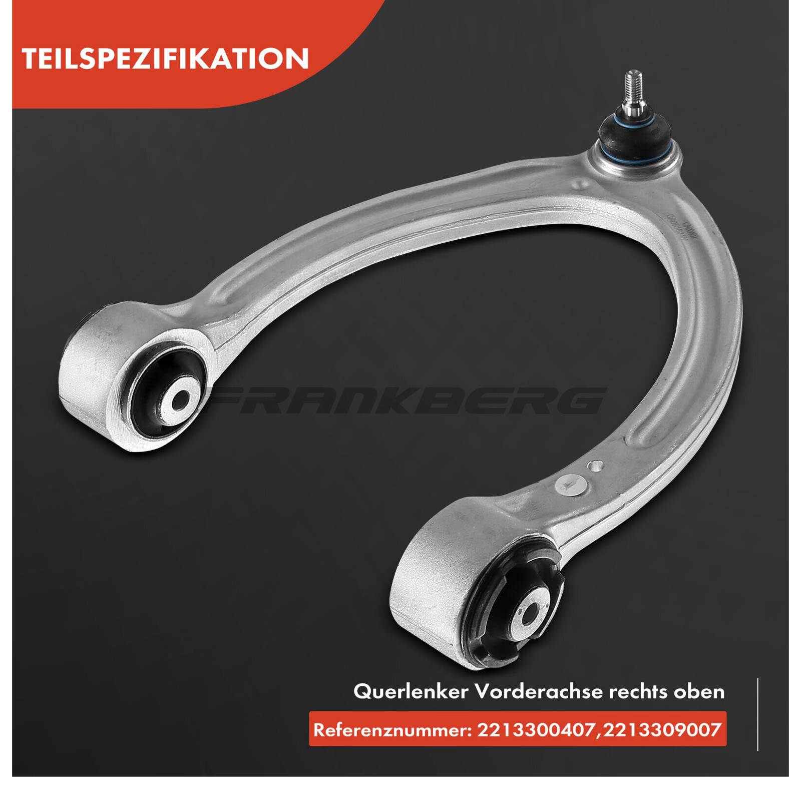 Control/Trailing Arm, wheel suspension