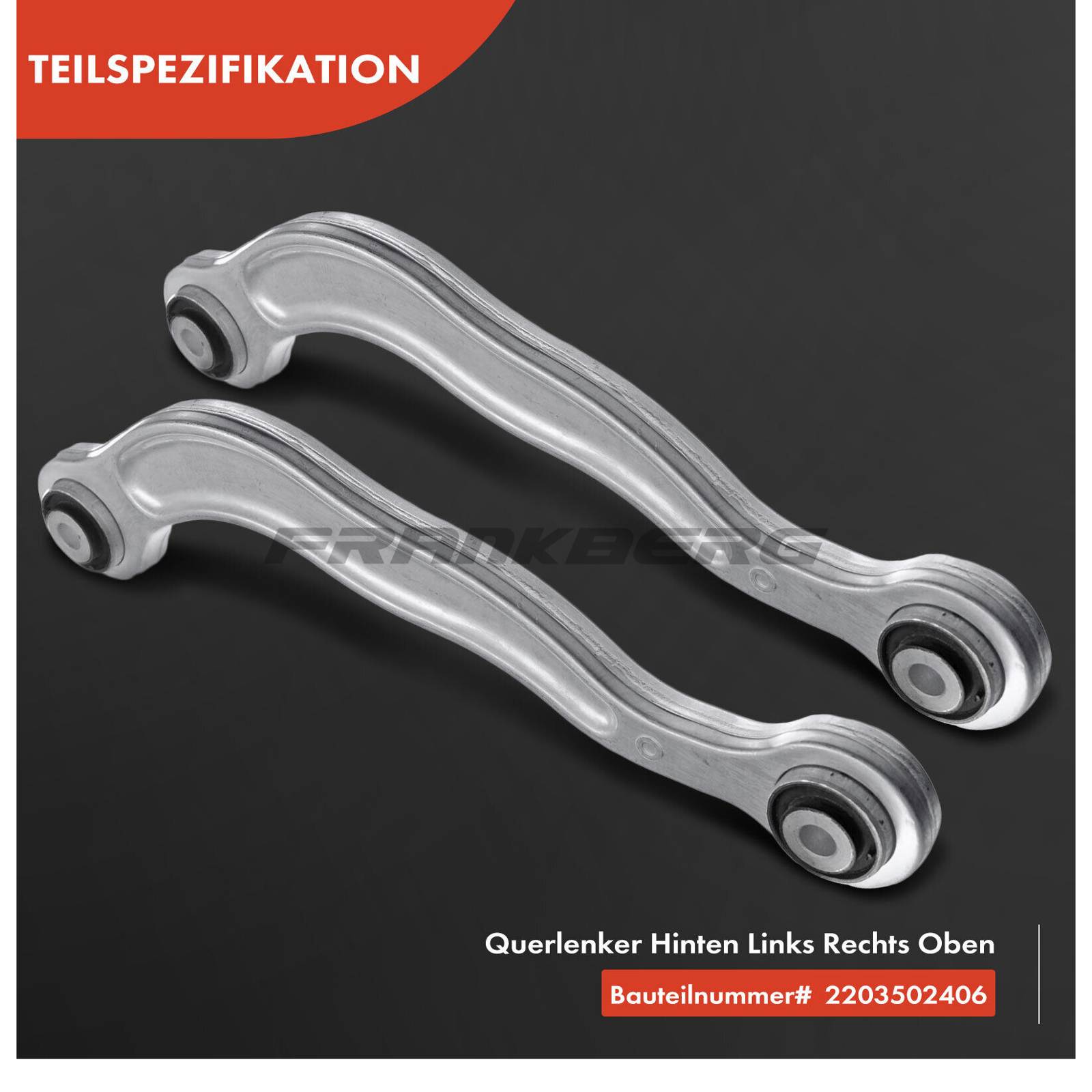 Control/Trailing Arm, wheel suspension