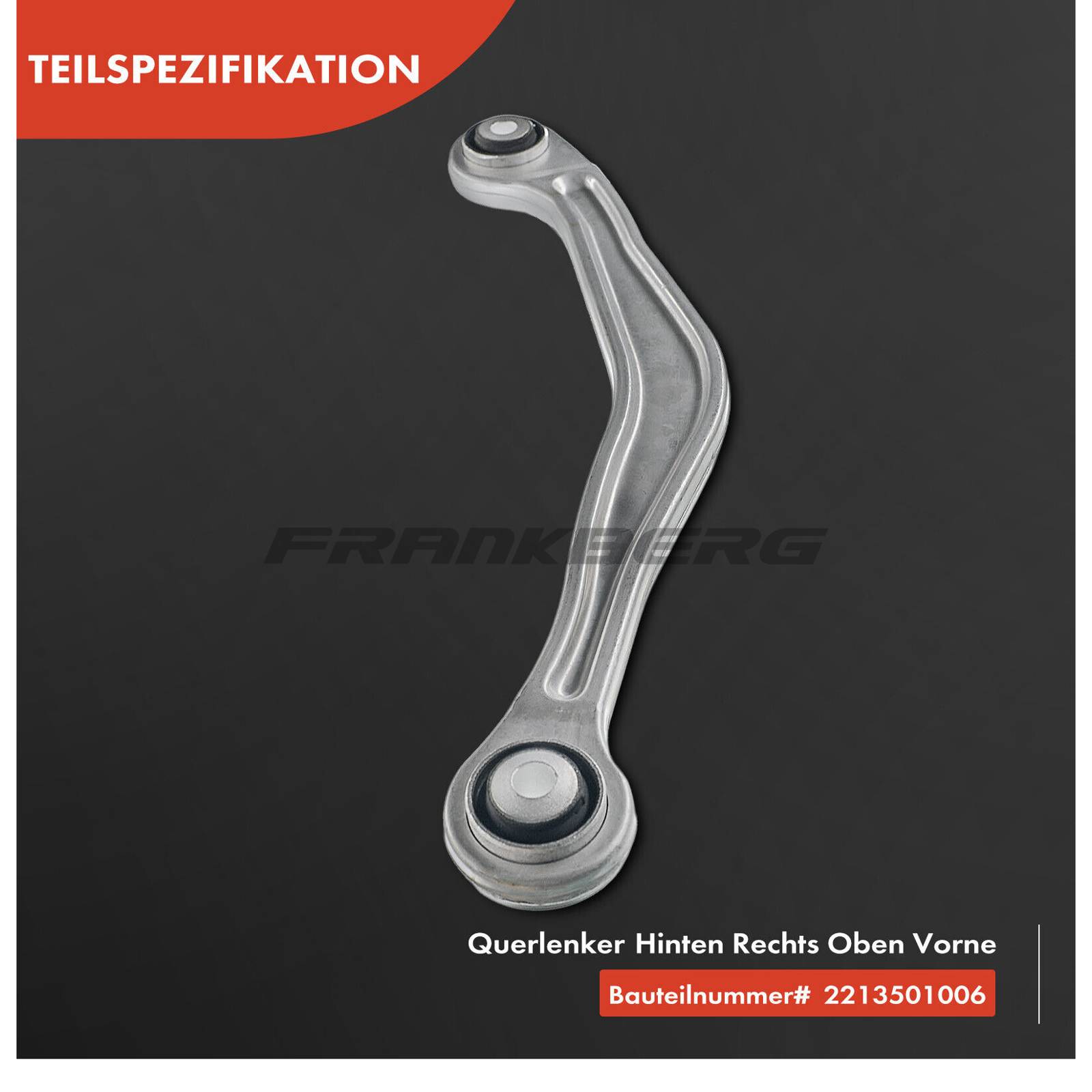 Control/Trailing Arm, wheel suspension