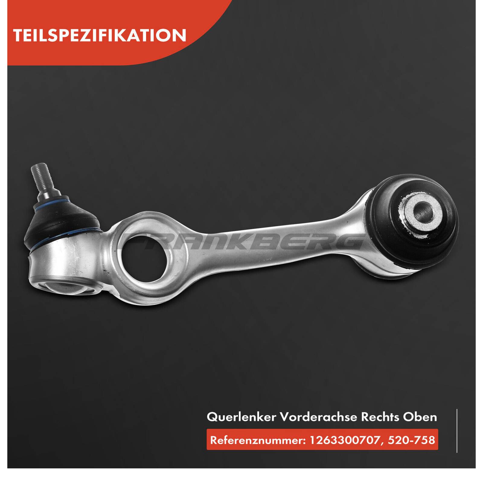 Control/Trailing Arm, wheel suspension