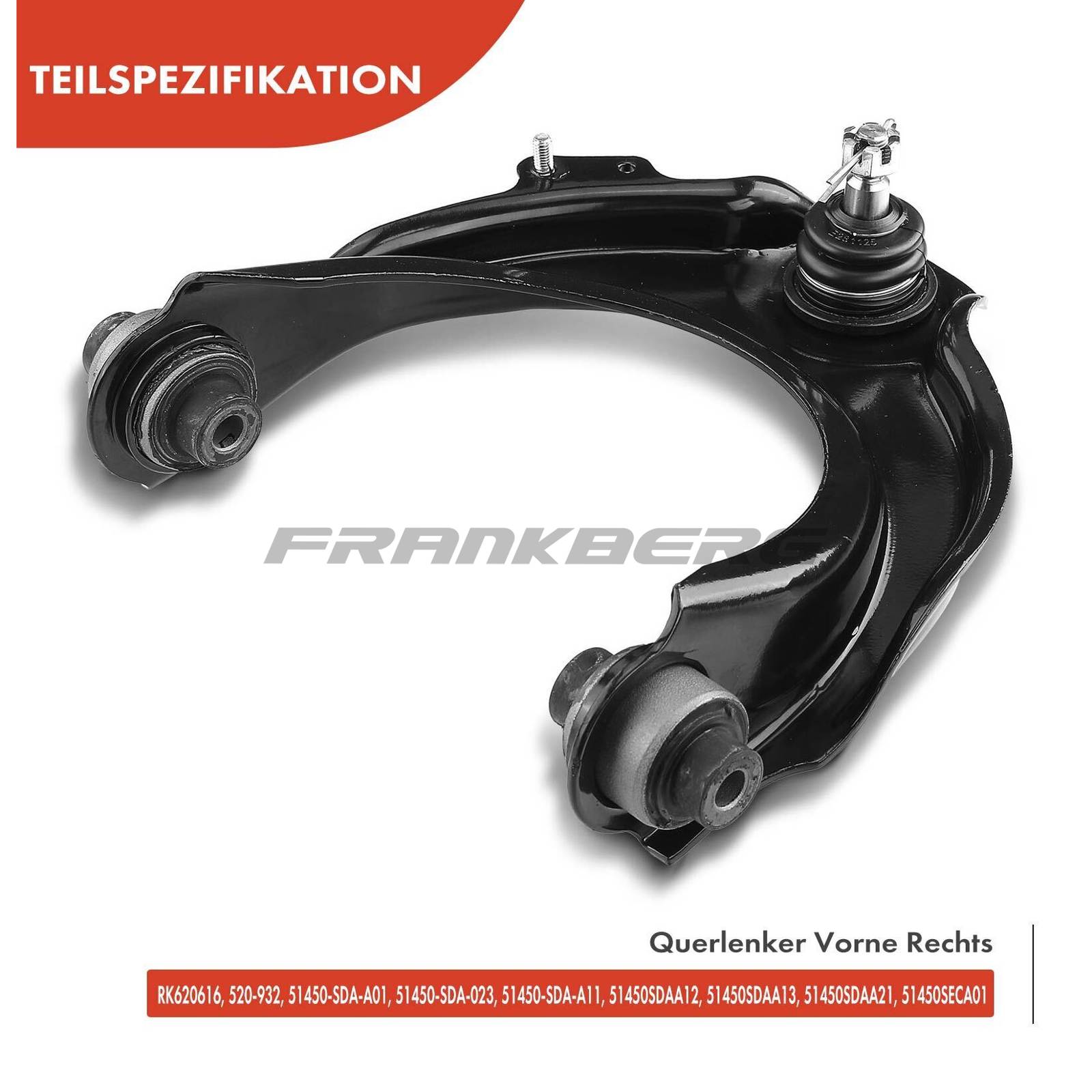 Control/Trailing Arm, wheel suspension