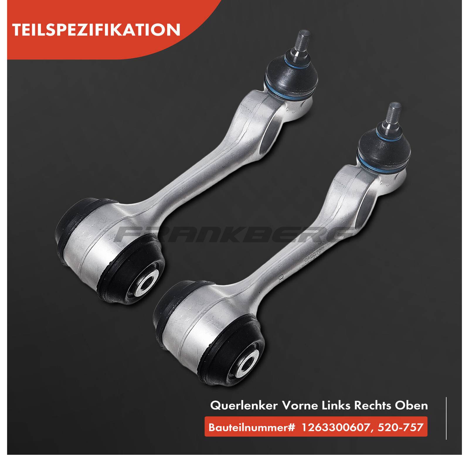 Control/Trailing Arm, wheel suspension