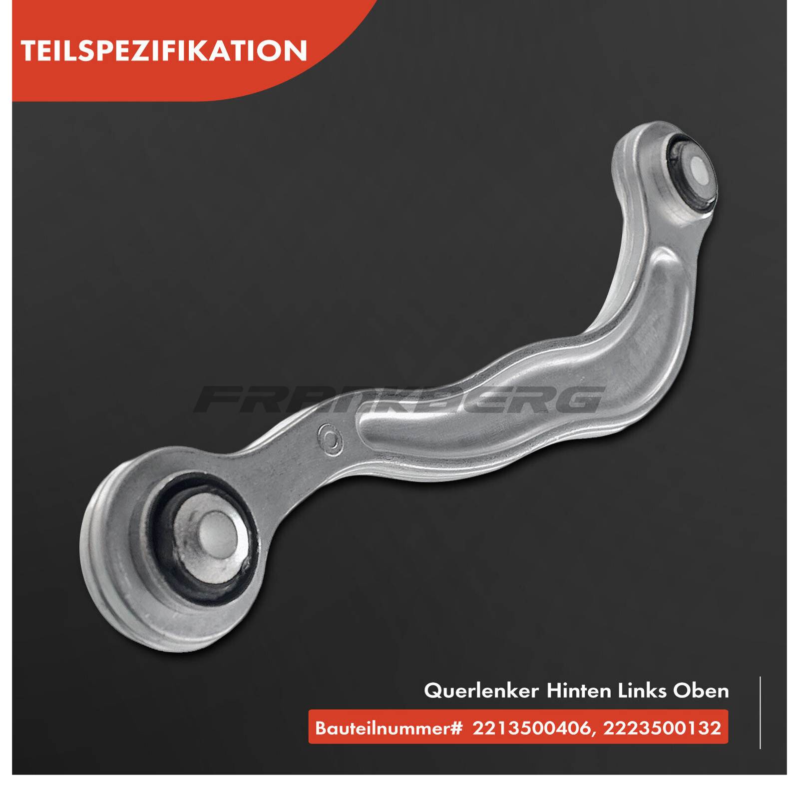 Control/Trailing Arm, wheel suspension