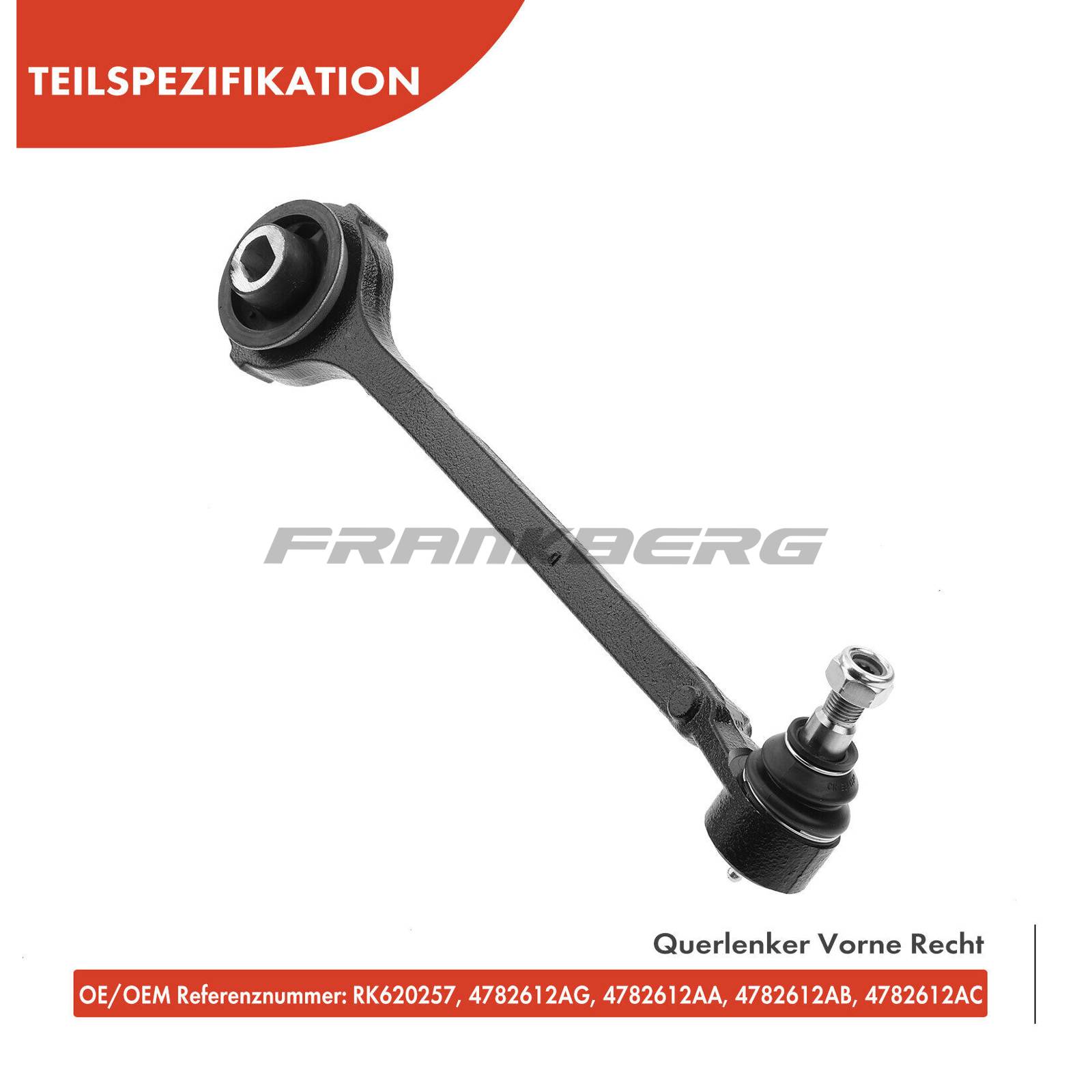 Control/Trailing Arm, wheel suspension
