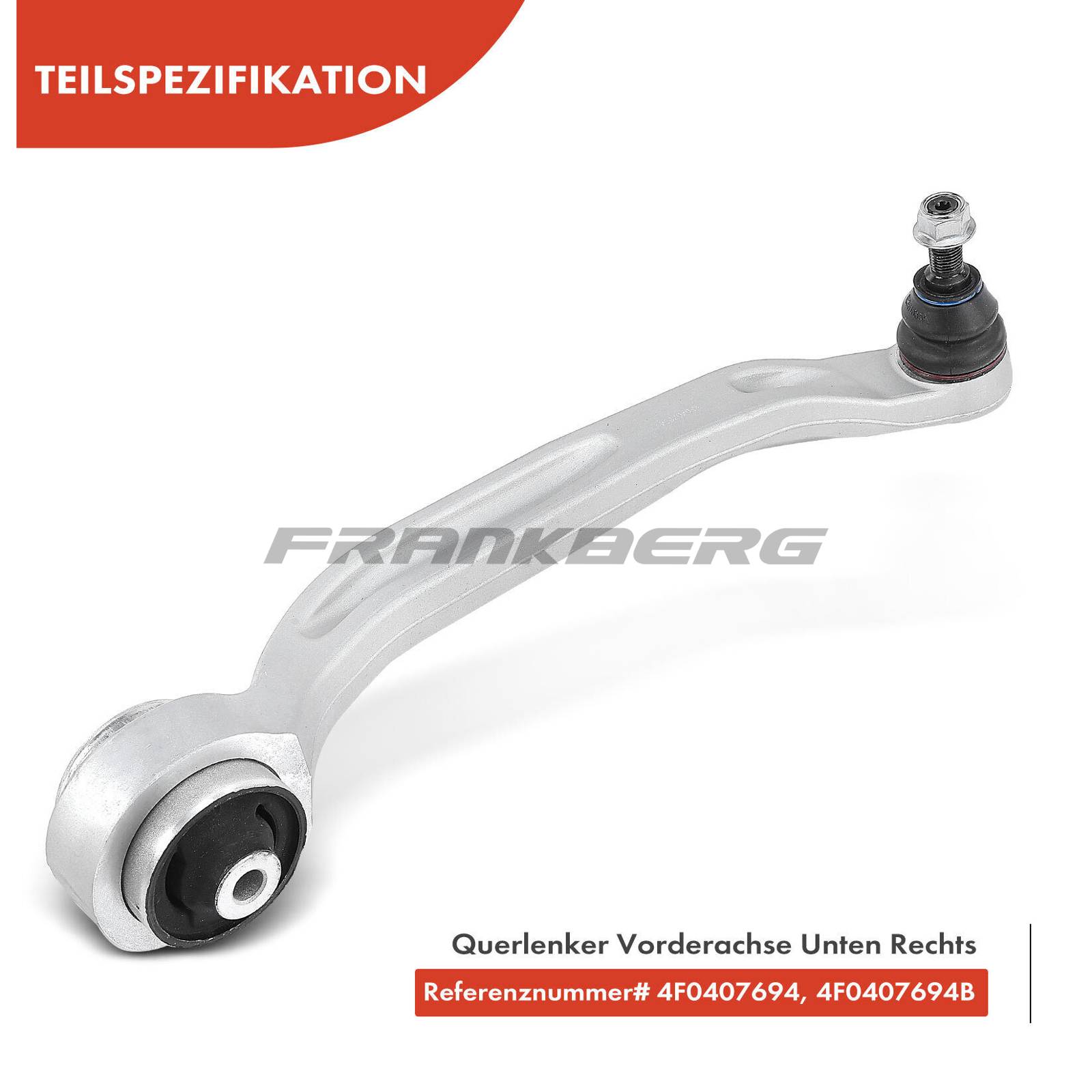 Control/Trailing Arm, wheel suspension