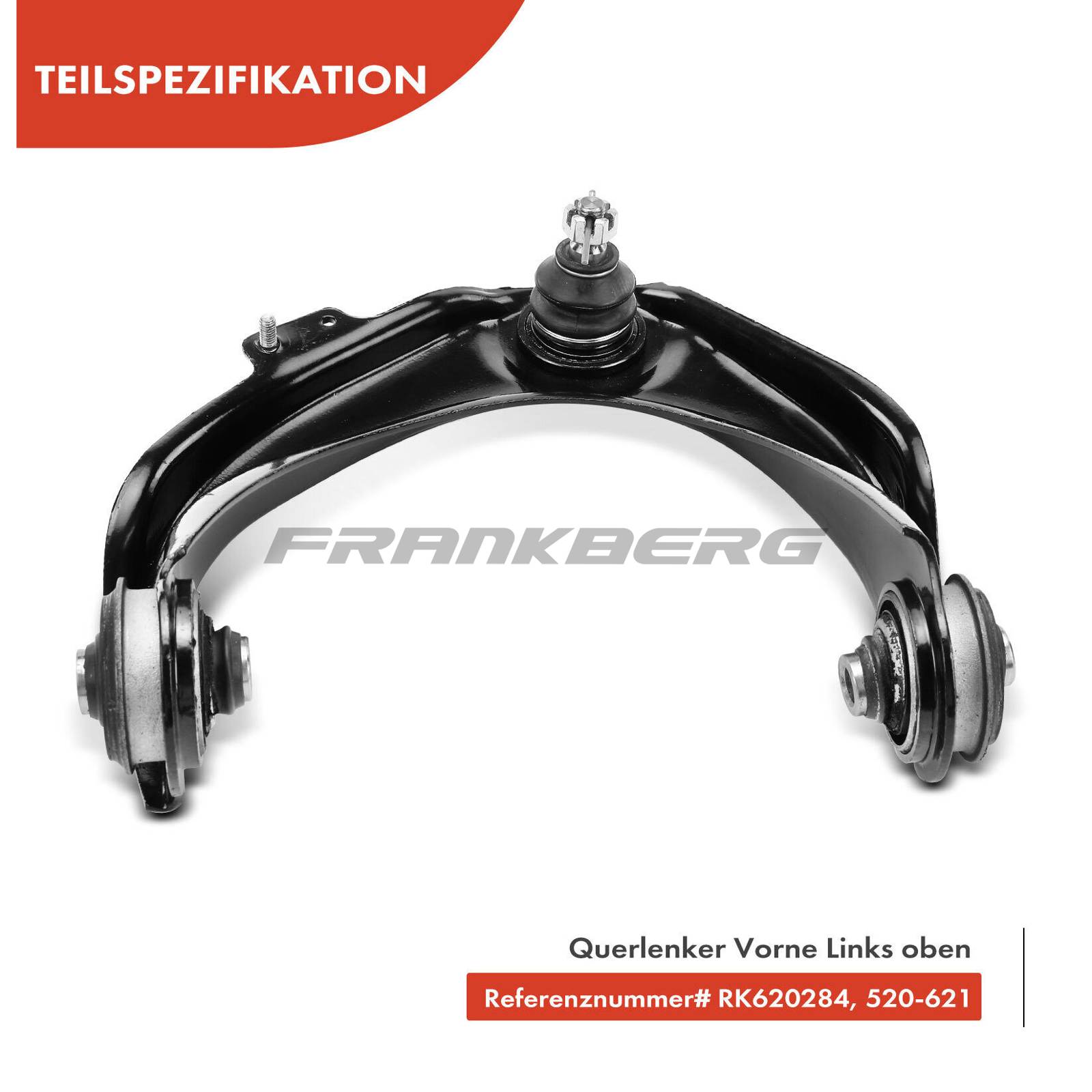 Control/Trailing Arm, wheel suspension