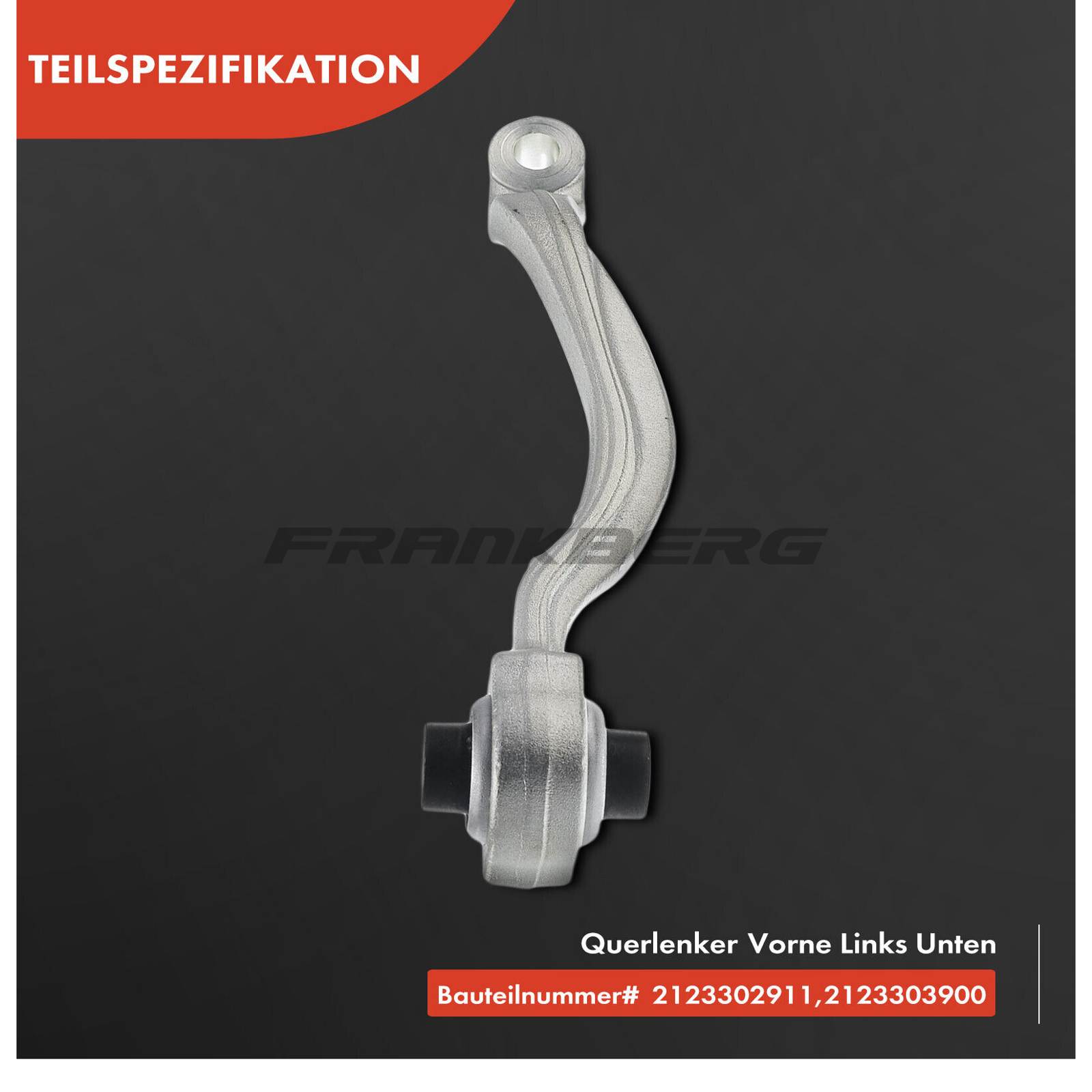 Control/Trailing Arm, wheel suspension