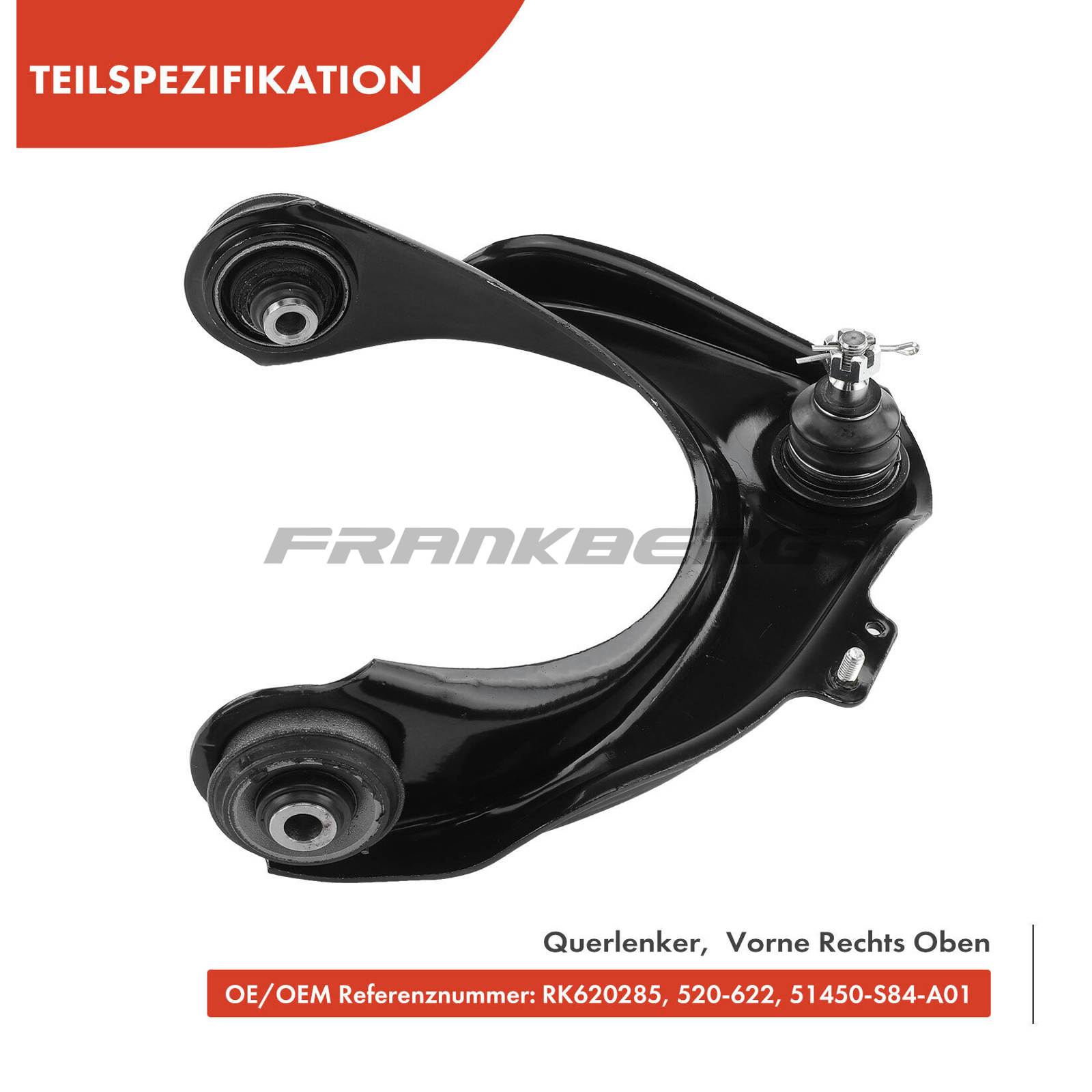 Control/Trailing Arm, wheel suspension