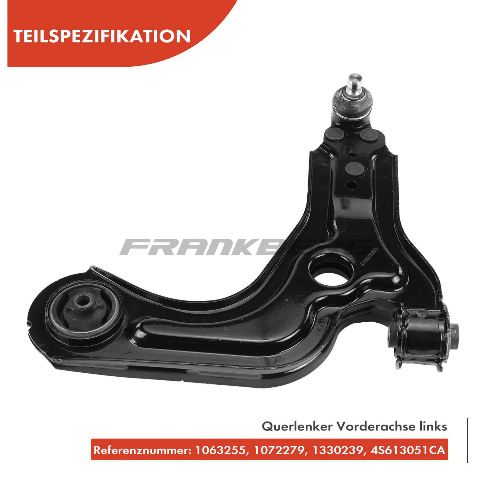 Control/Trailing Arm, wheel suspension (5481FB0006764)