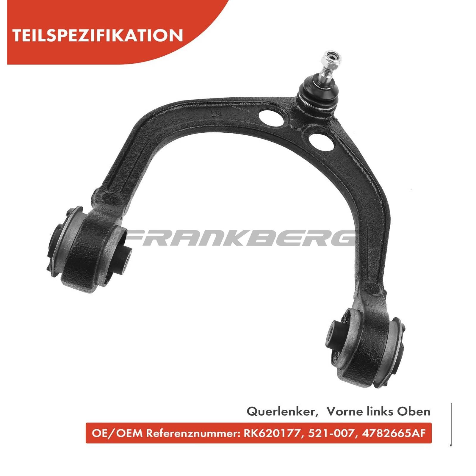 Control/Trailing Arm, wheel suspension