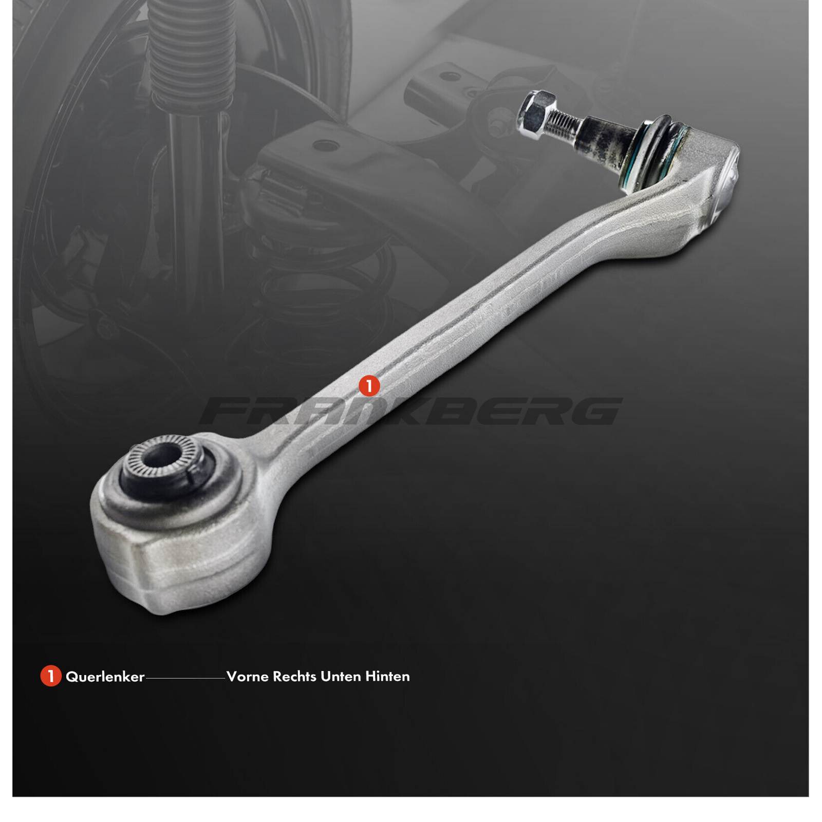 Control/Trailing Arm, wheel suspension